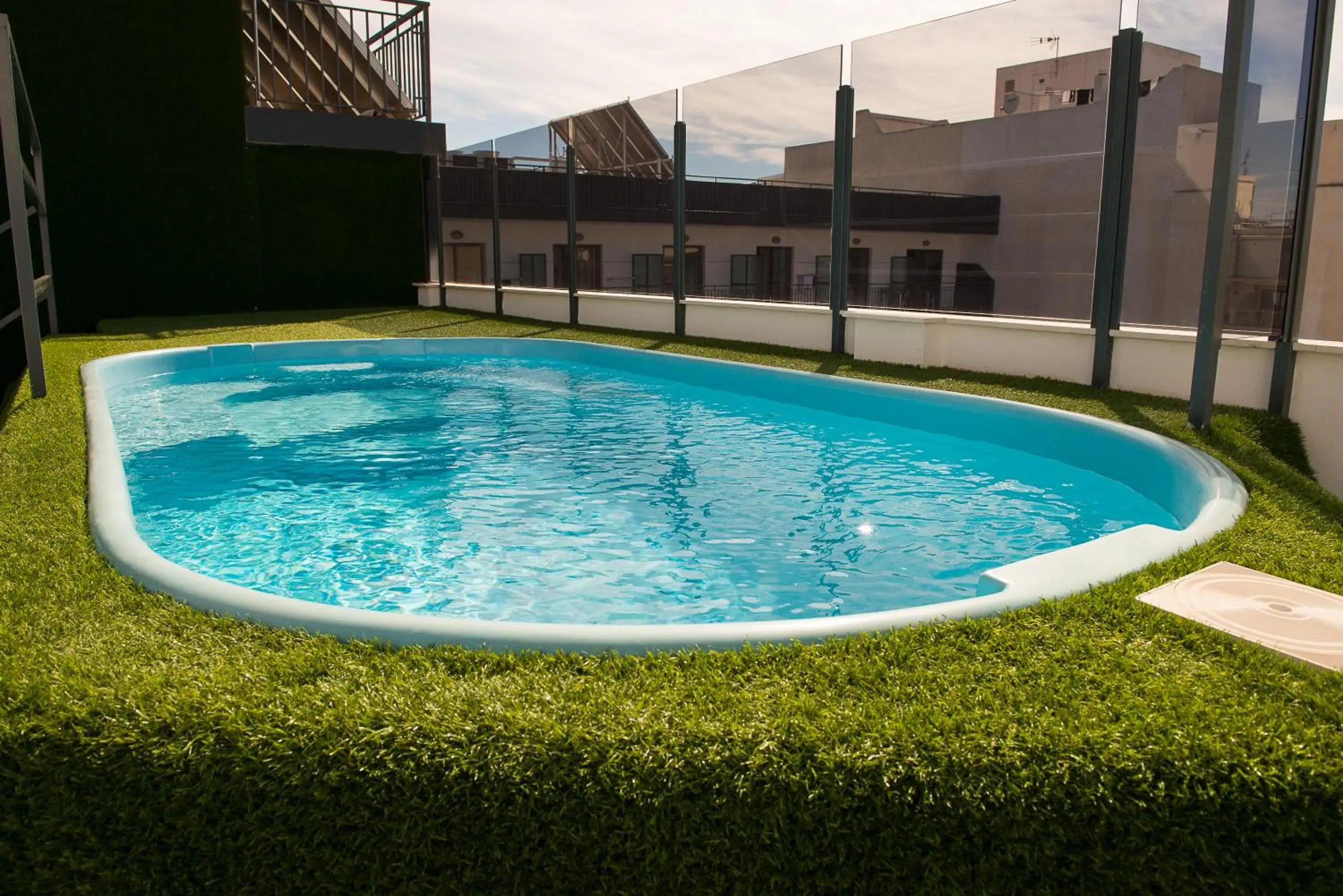 Swimming pool in Hotel Melina Swimming pool in Hotel Melina
