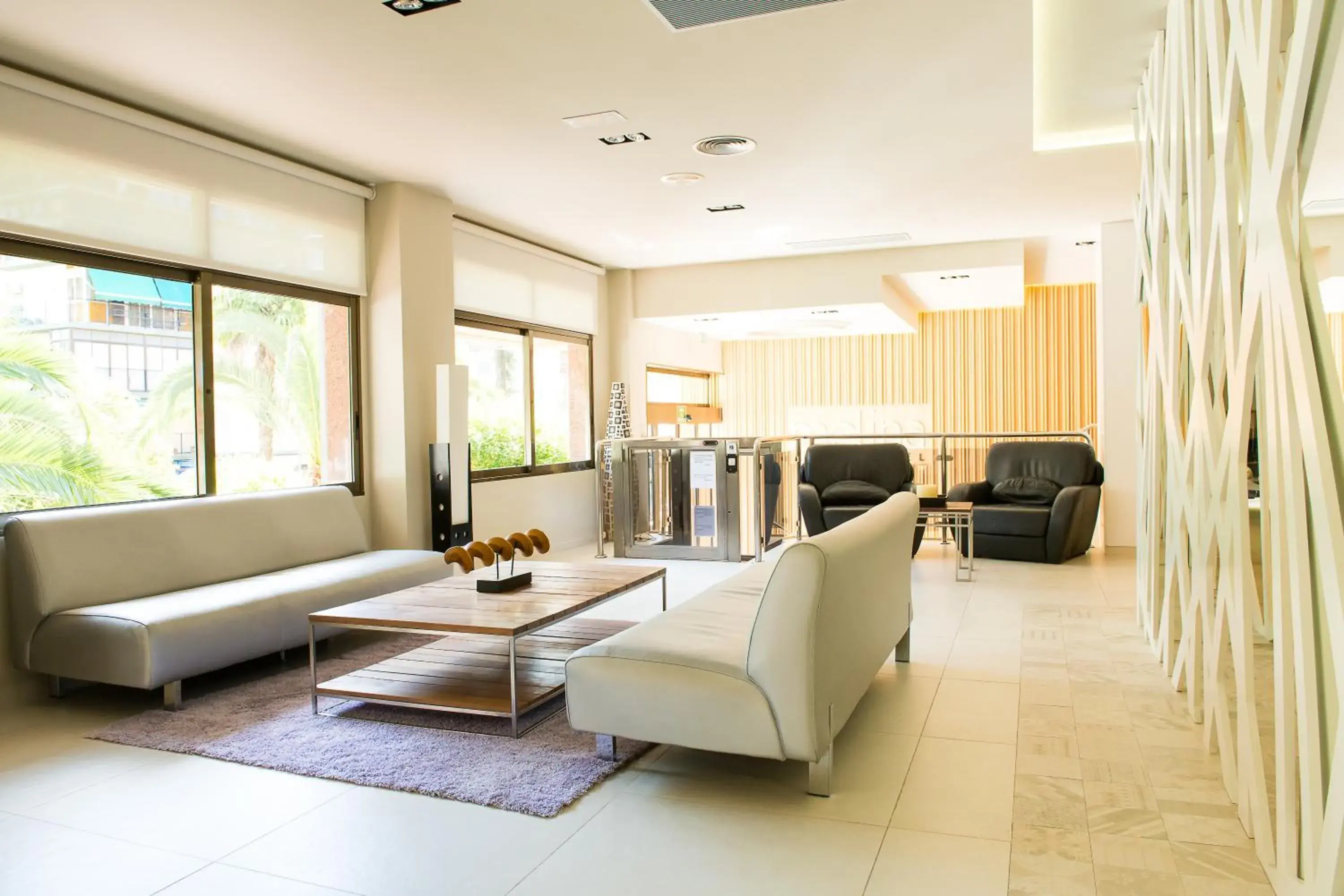 Lobby or reception in Hotel Melina Lobby or reception in Hotel Melina