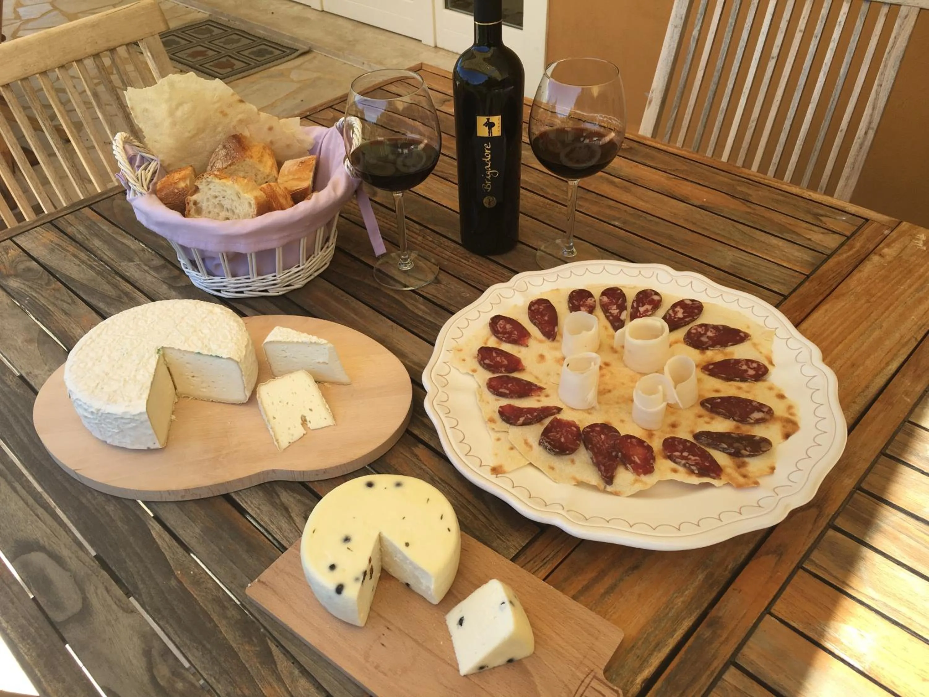 Food and drinks in Villa Arzilla Sardegna