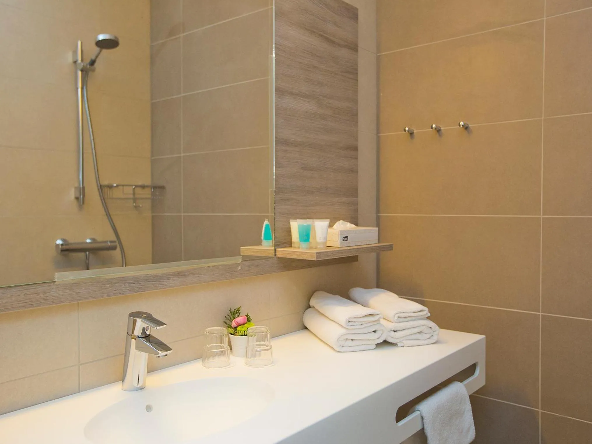 Bathroom in Hotel Pommern