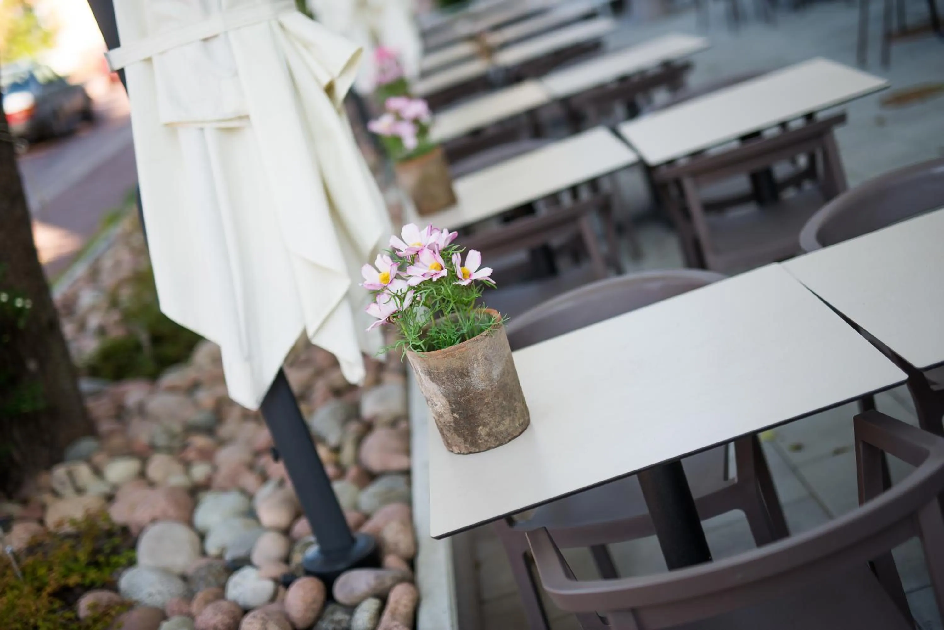 Balcony/Terrace in Hotel Pommern