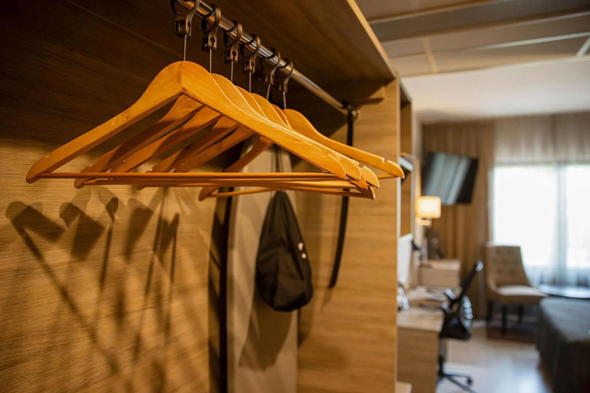 wardrobe in Hotel Pommern