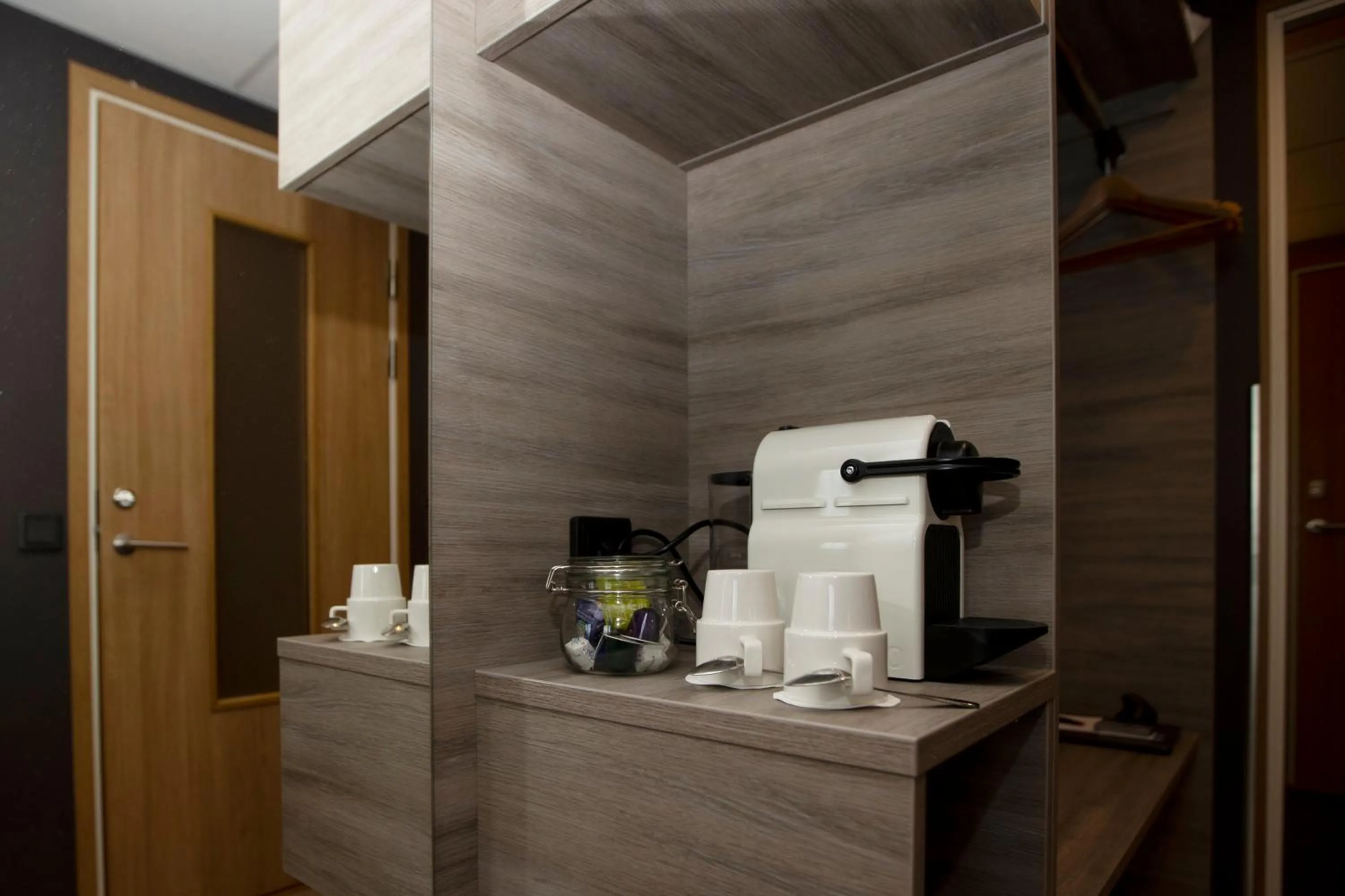 Coffee/tea facilities in Hotel Pommern