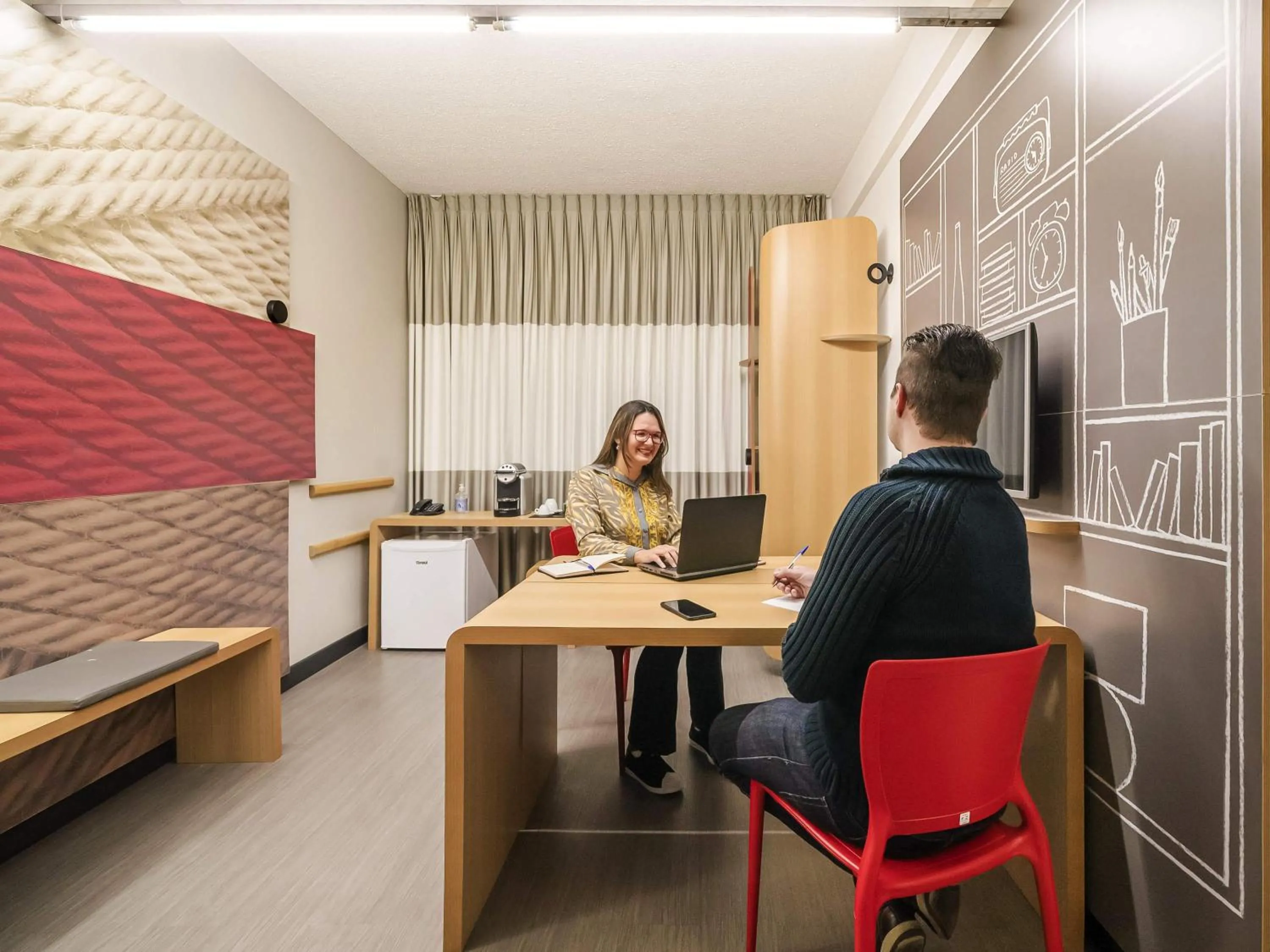 Bedroom in ibis Osasco