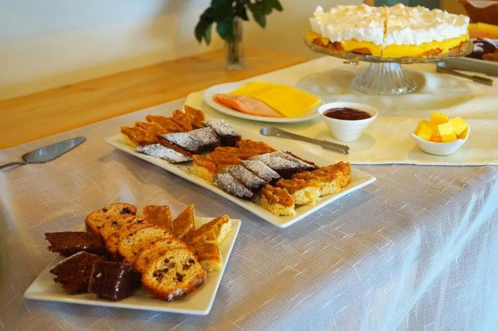 Continental breakfast in Ruca Cheli Village Ski Hotel