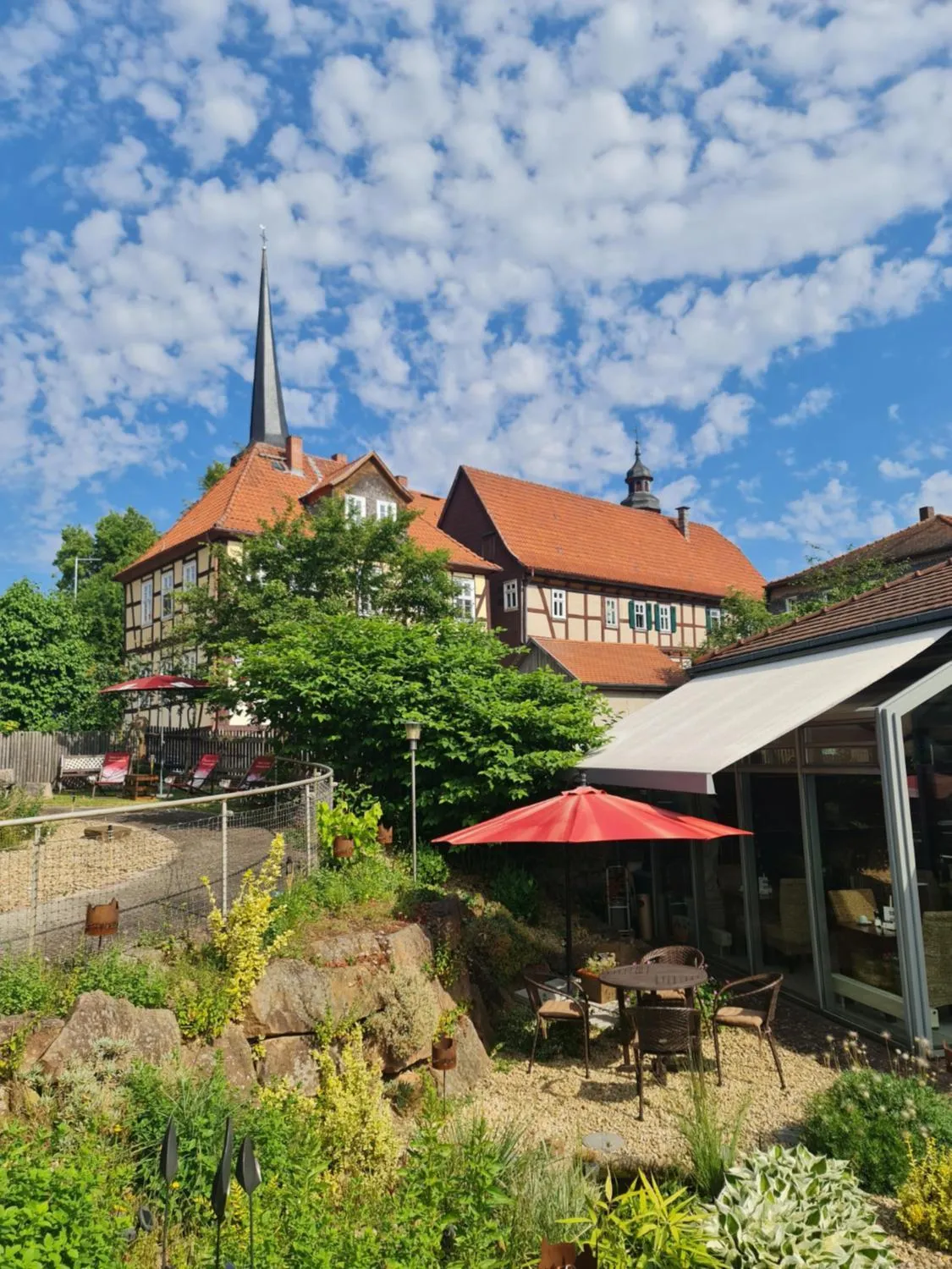 Property building in Hotel & Café Schachtenburg