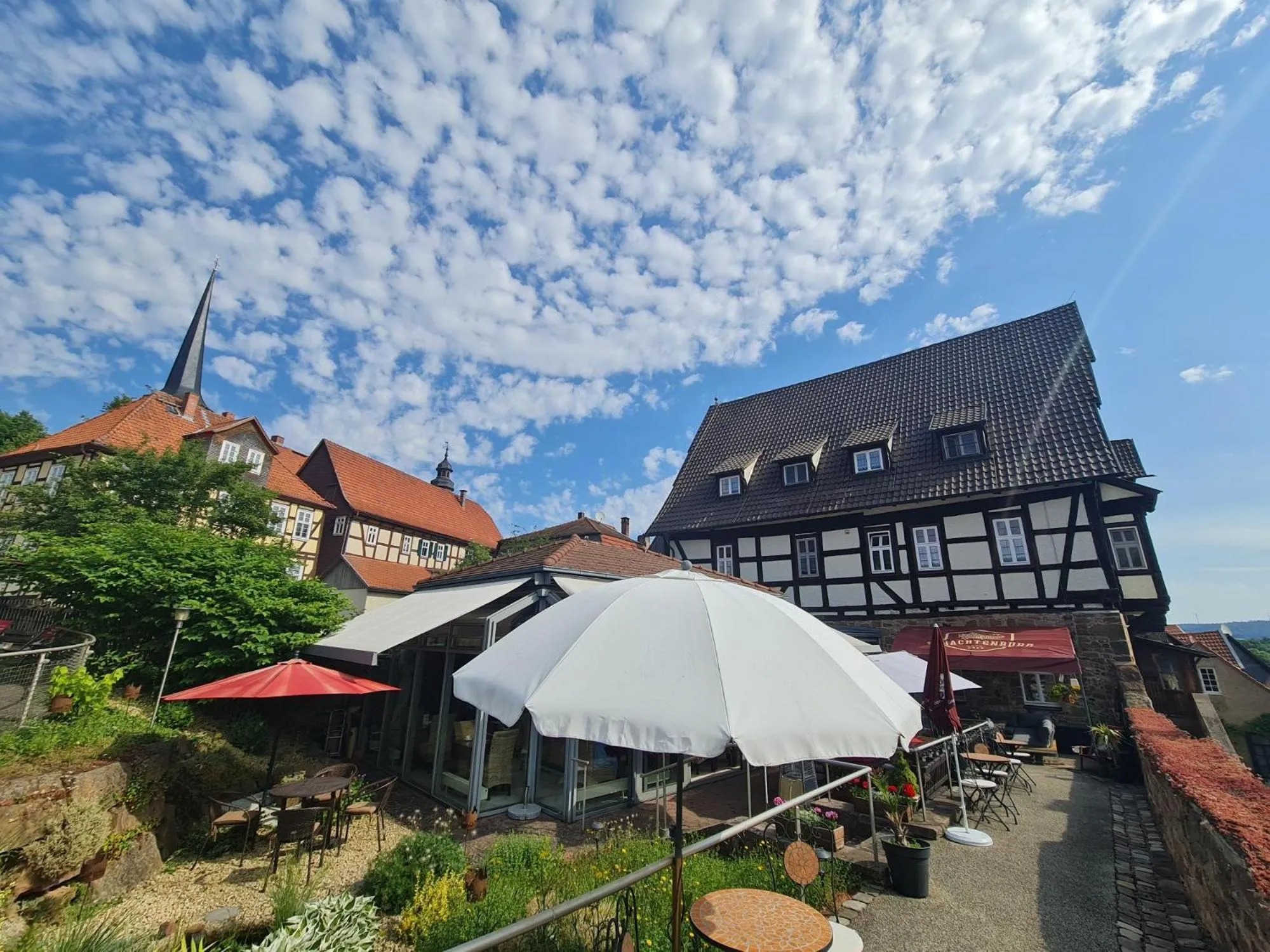 Property building in Hotel & Café Schachtenburg