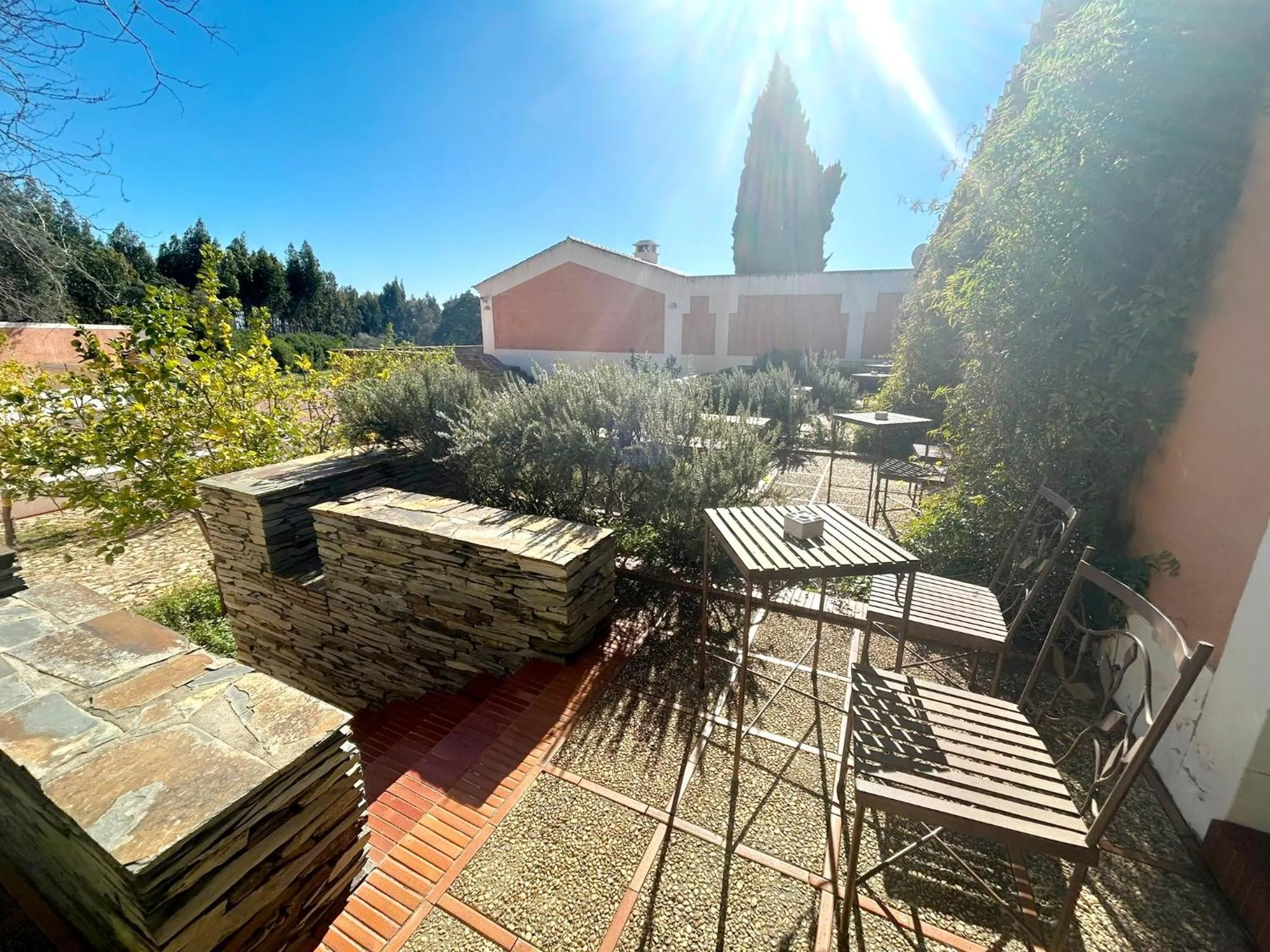 Patio in Naturarte Campo - Duna Parque Resorts & Hotels