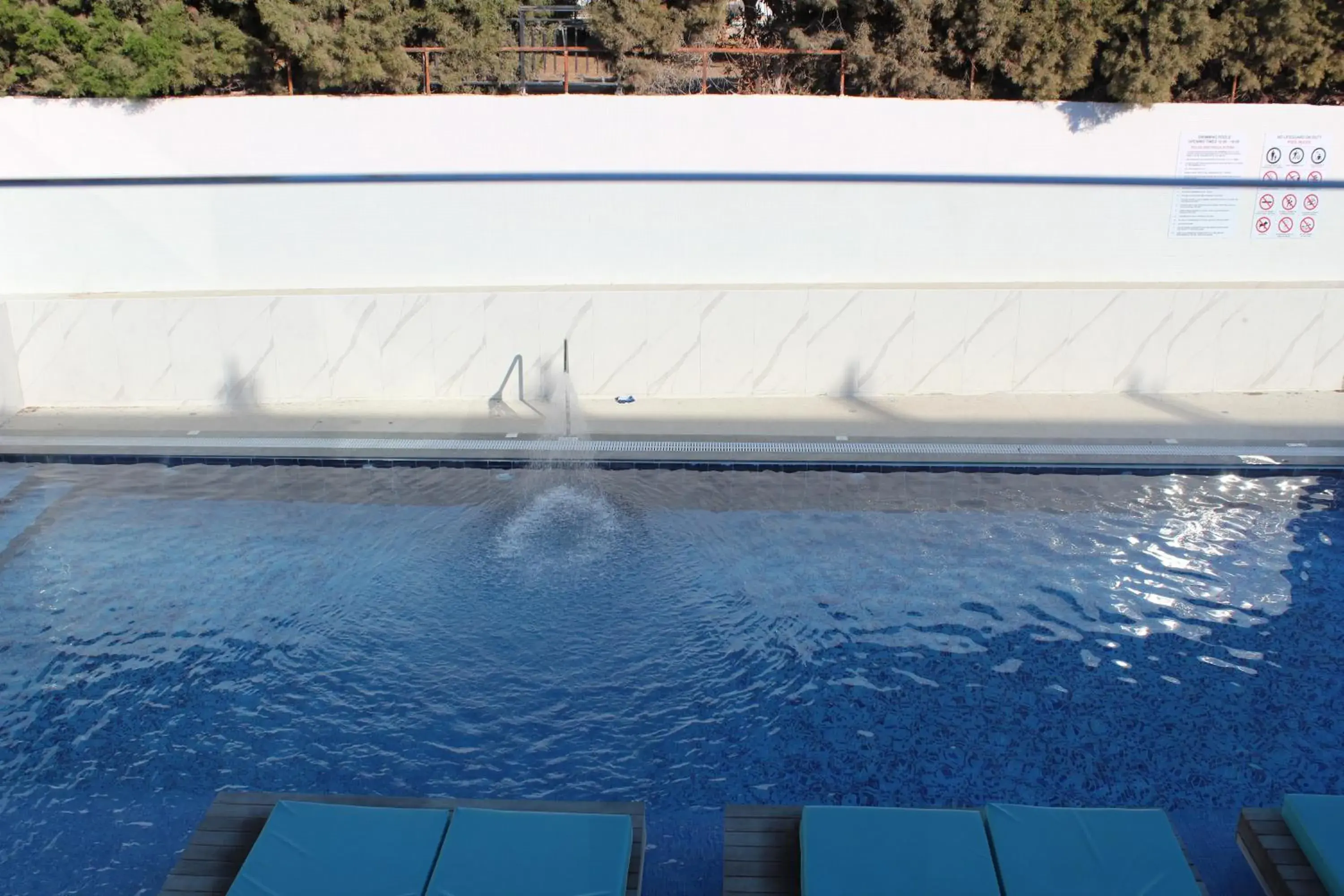 Pool view in Fedrania Gardens Hotel Pool view in Fedrania Gardens Hotel