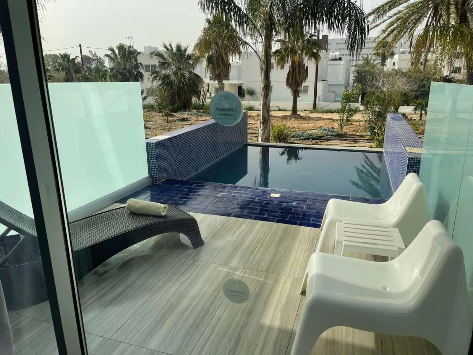 Garden view in Fedrania Gardens Hotel