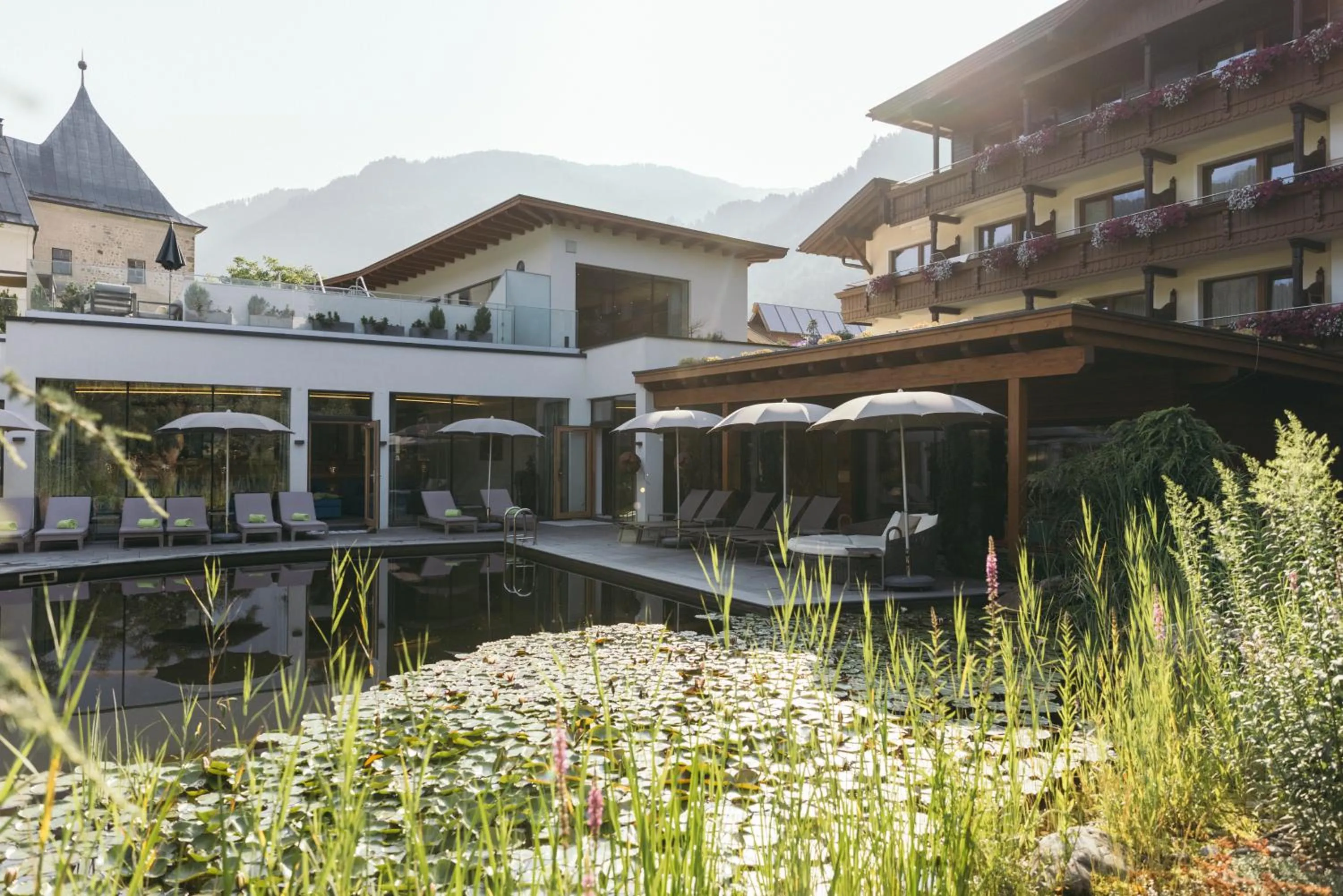 Swimming pool in Gartenhotel Linde 4 Sterne Superior