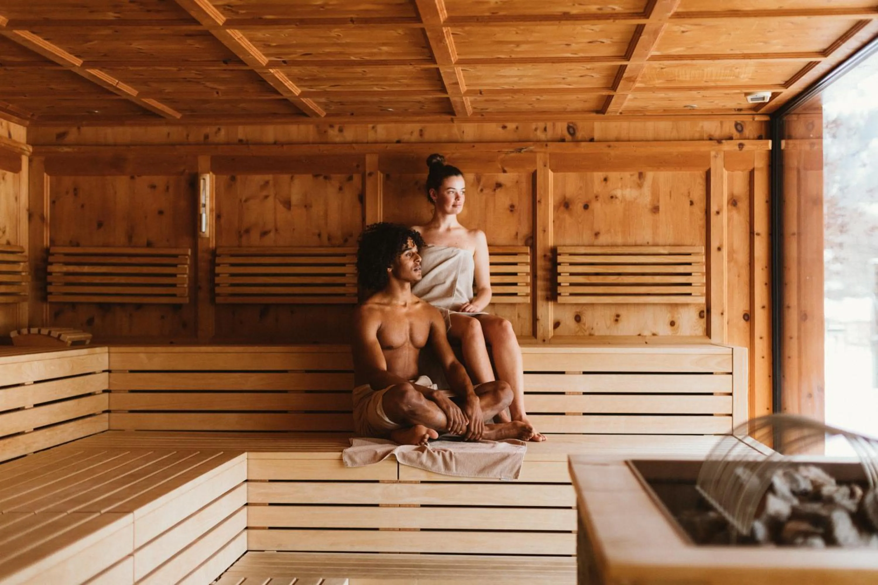 Sauna in Gartenhotel Linde 4 Sterne Superior