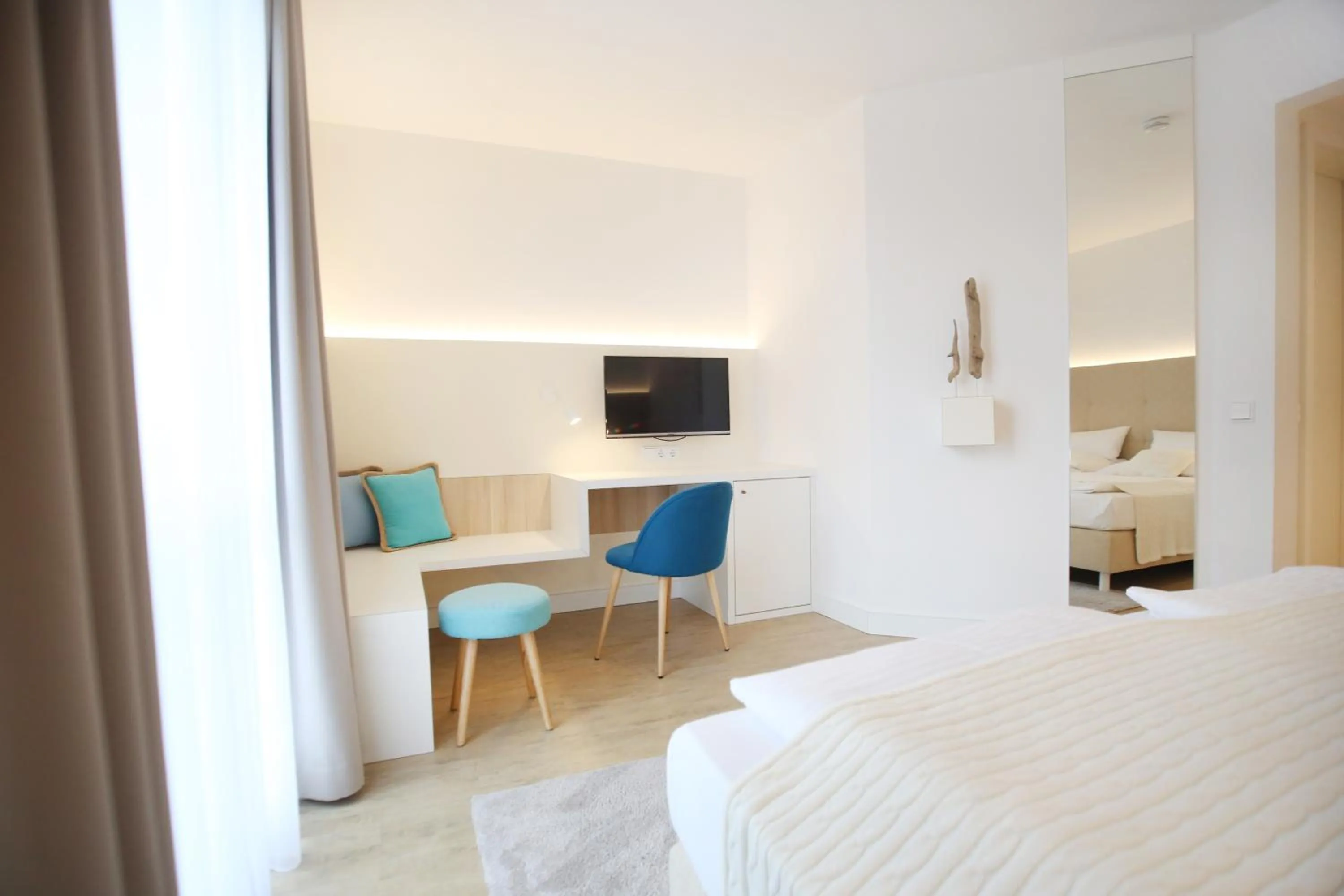 Photo of the whole room, Bed in Boutique Hotel Reschen