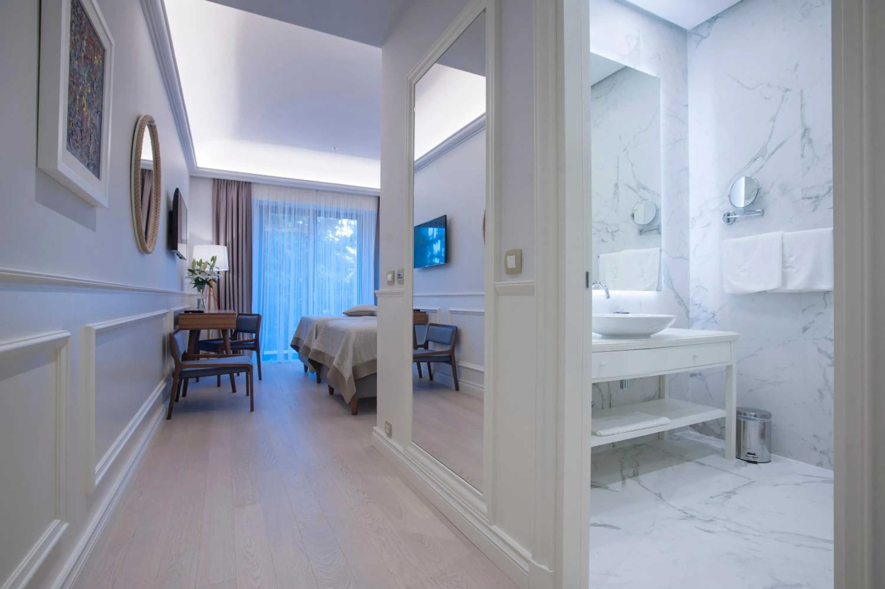 Bedroom, Bed in Hotel Majestic