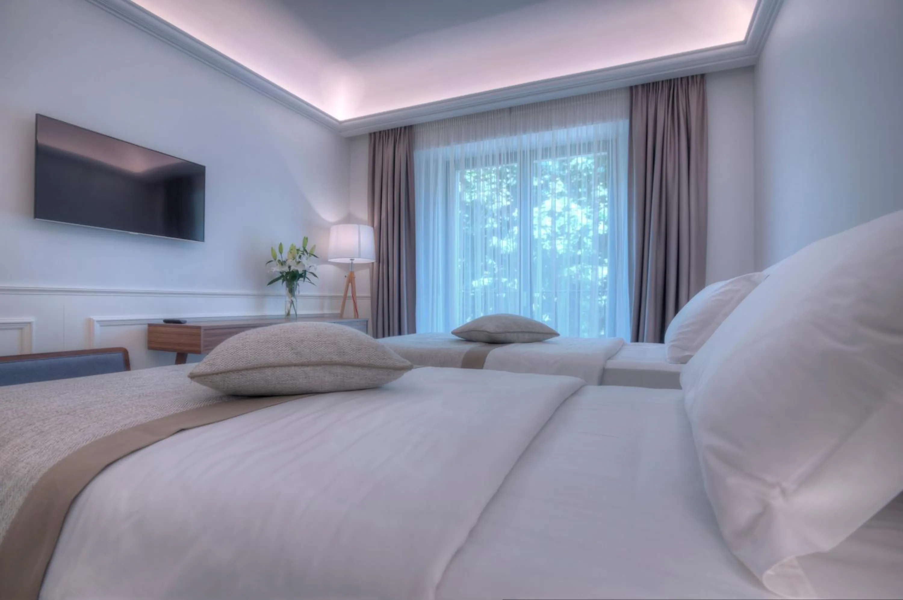 Bedroom, Bed in Hotel Majestic