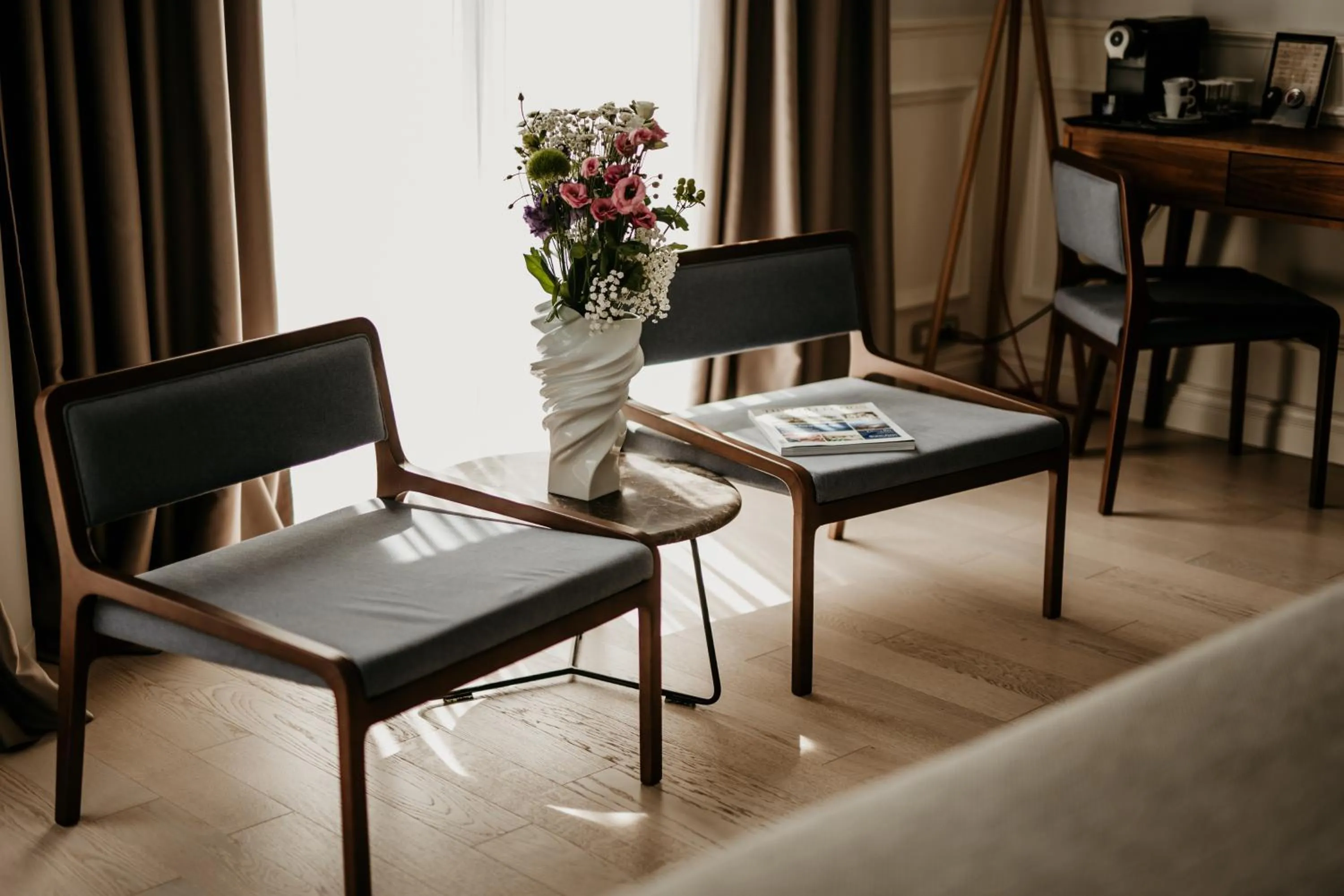 Seating area in Hotel Majestic