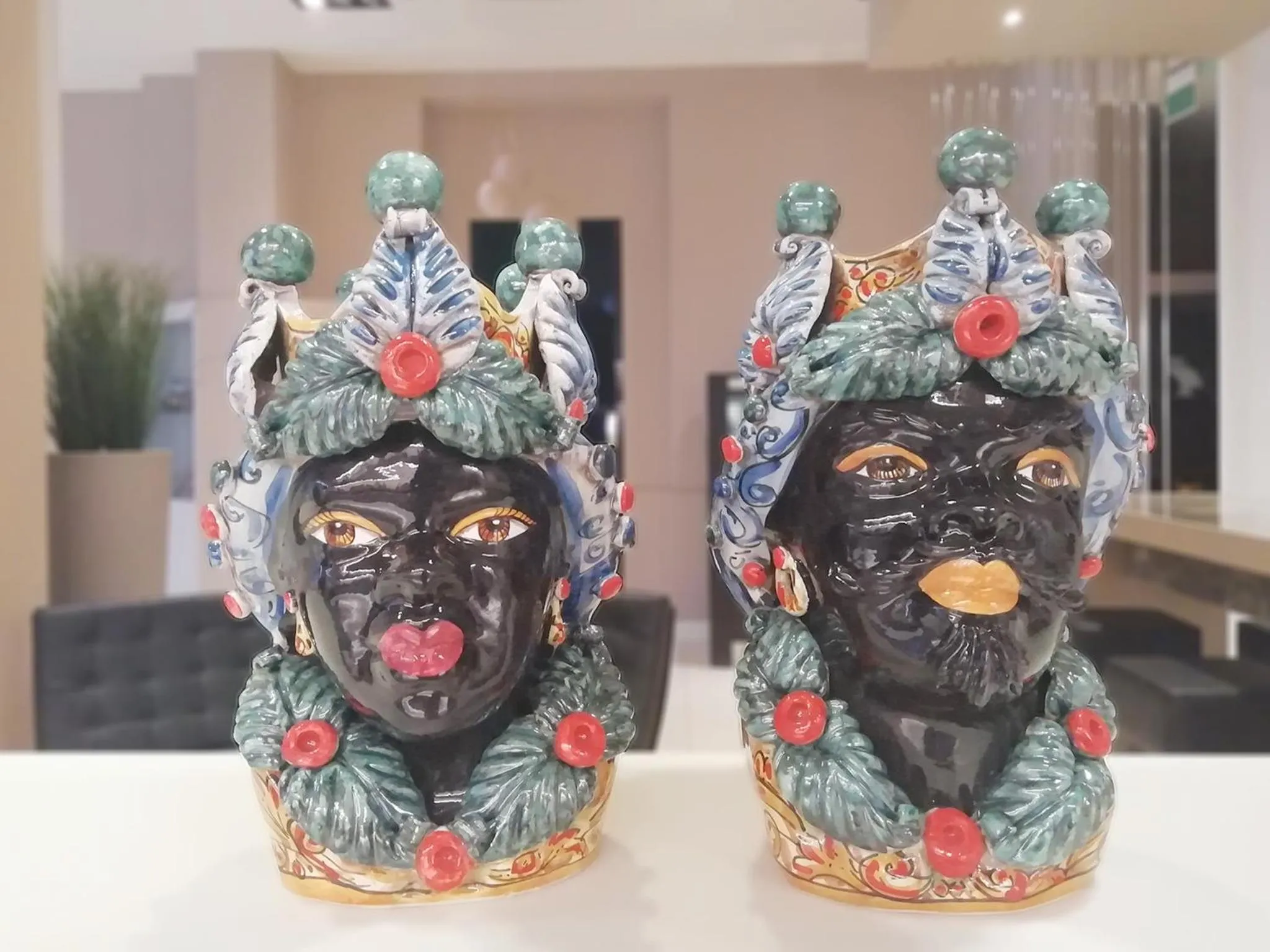 Decorative detail in Hotel La Bussola