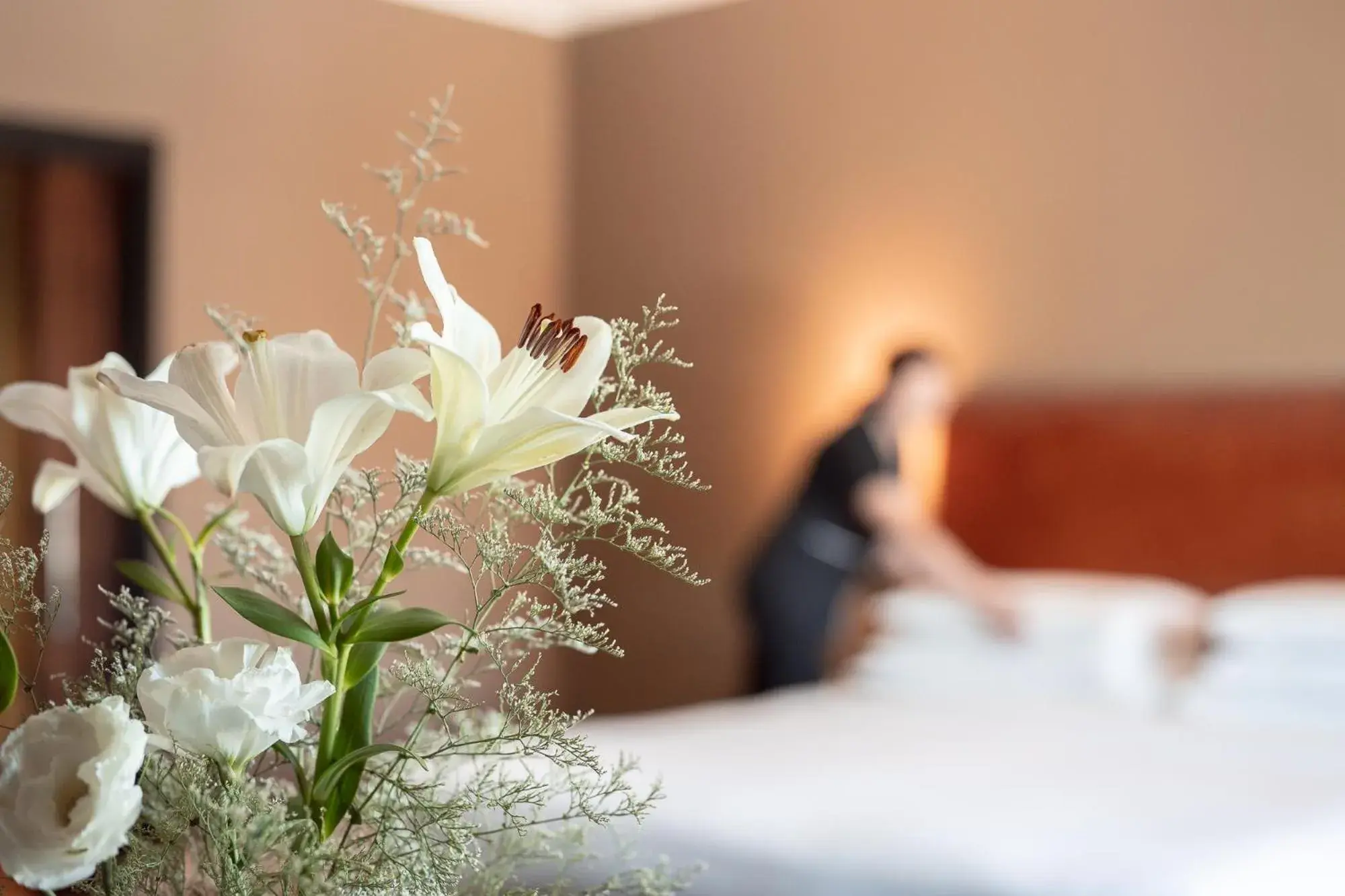 Bed in Park Hyatt Mendoza Hotel, Casino & Spa Bed in Park Hyatt Mendoza Hotel, Casino & Spa