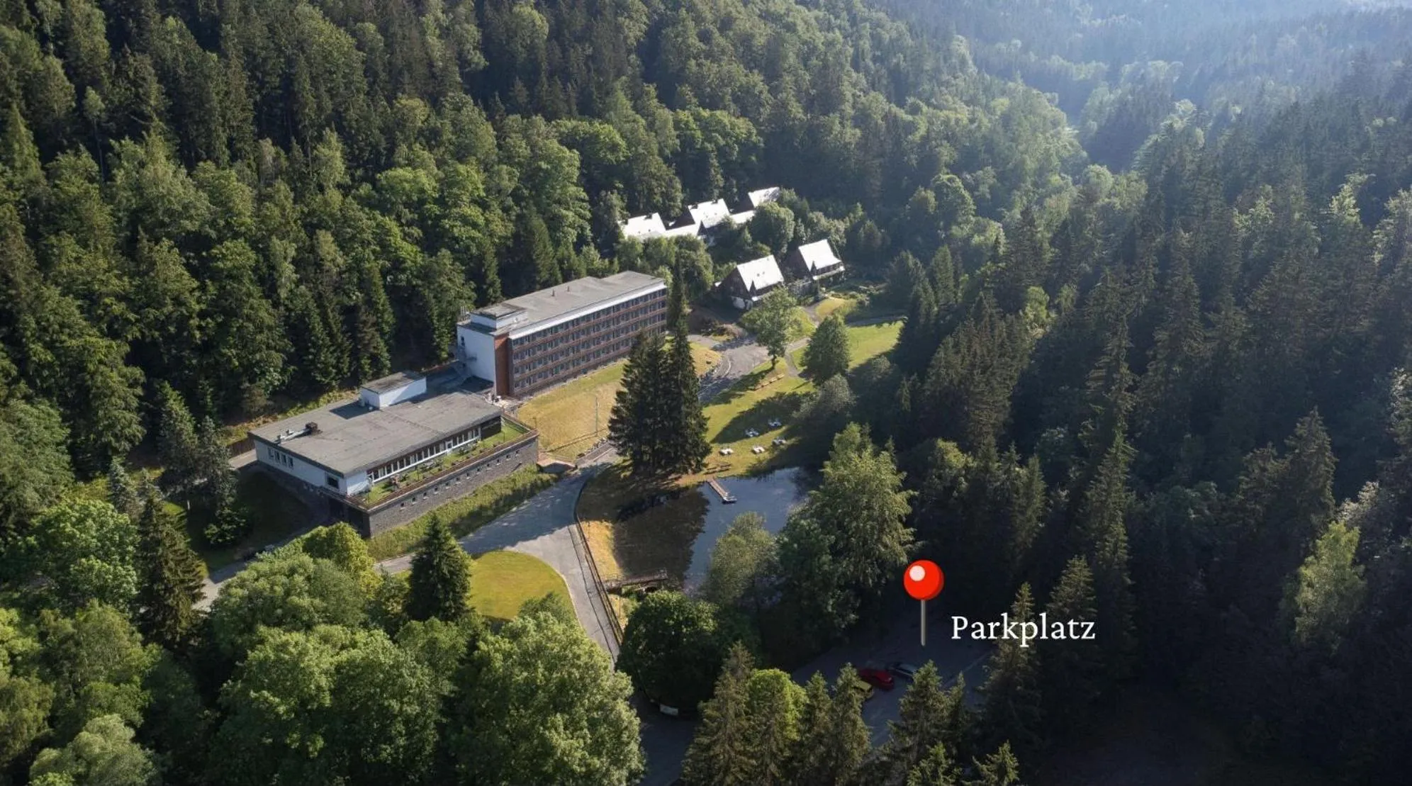 Parking in Hotel Schwarzbachtal Hideaway