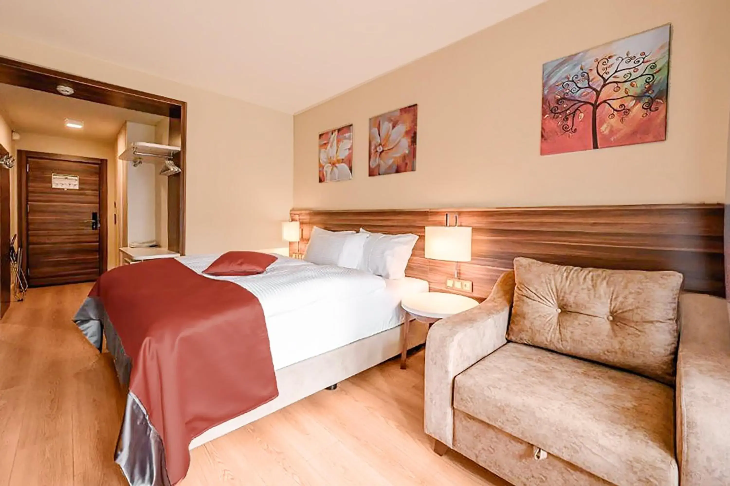 Bedroom, Bed in Sunday Schwarzbachtal Hideaway Resort Bedroom, Bed in Sunday Schwarzbachtal Hideaway Resort