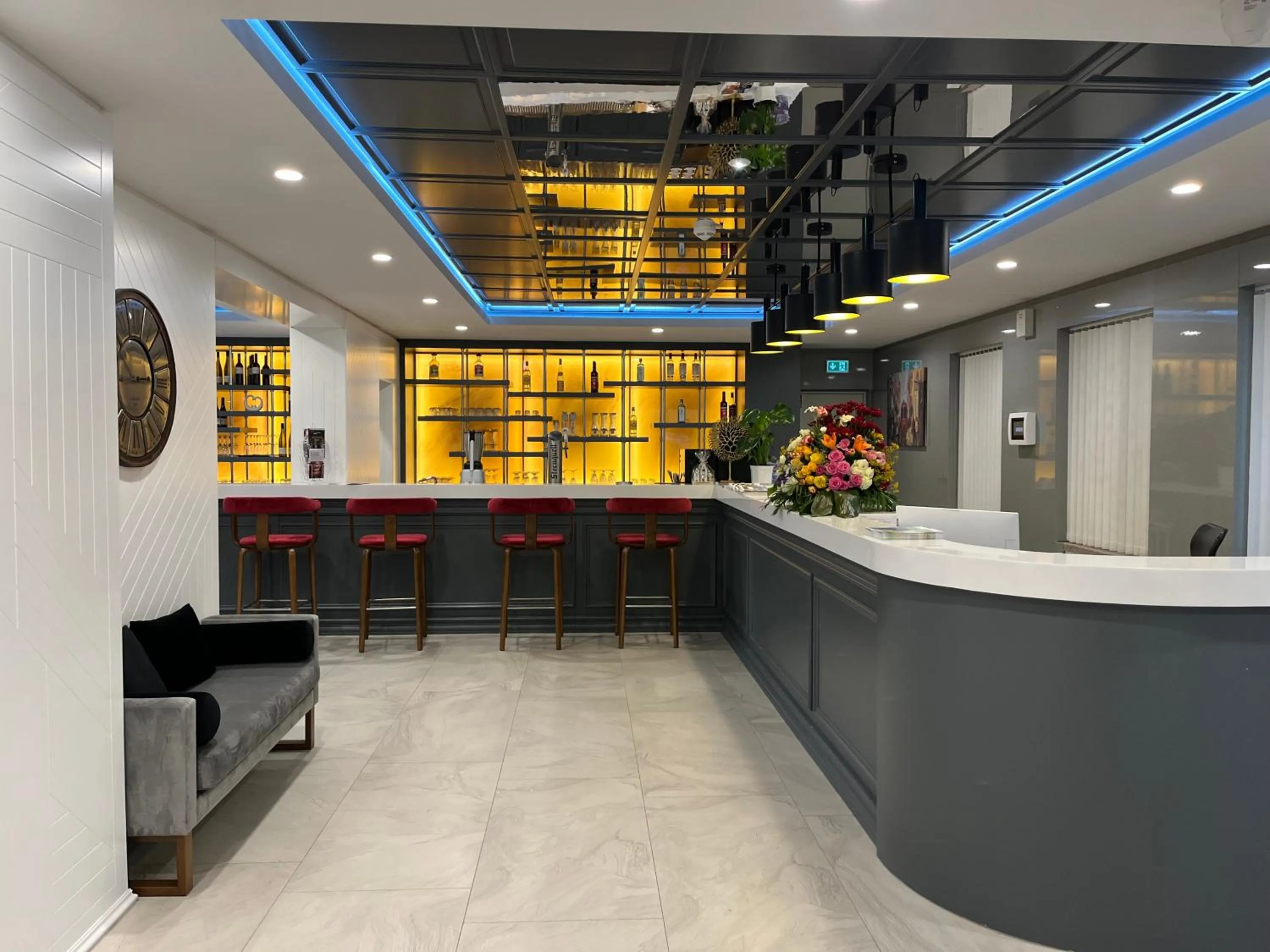 Lobby or reception in Hotel Schwarzbachtal Hideaway