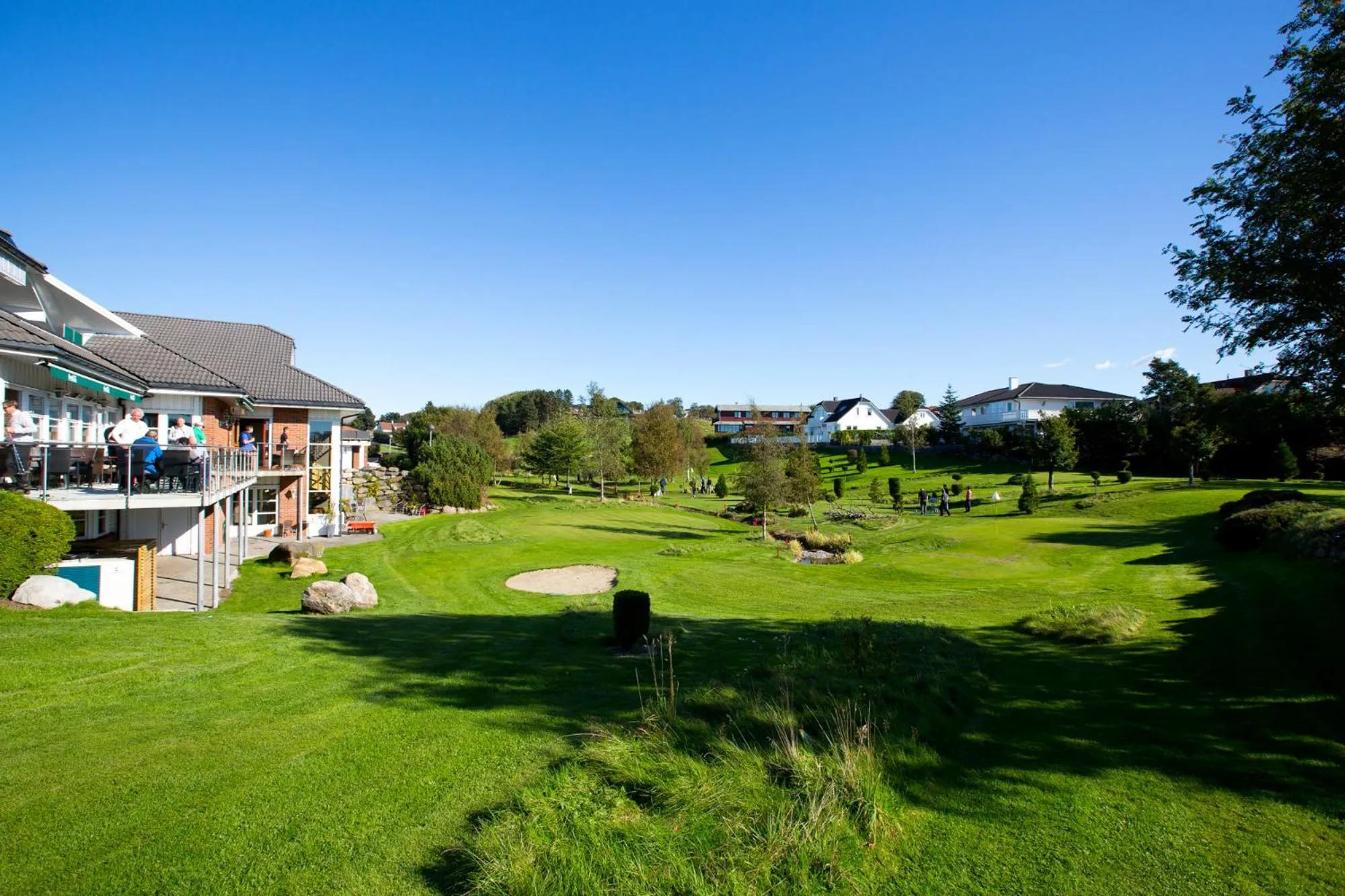 Golfcourse in Bryne Hotell