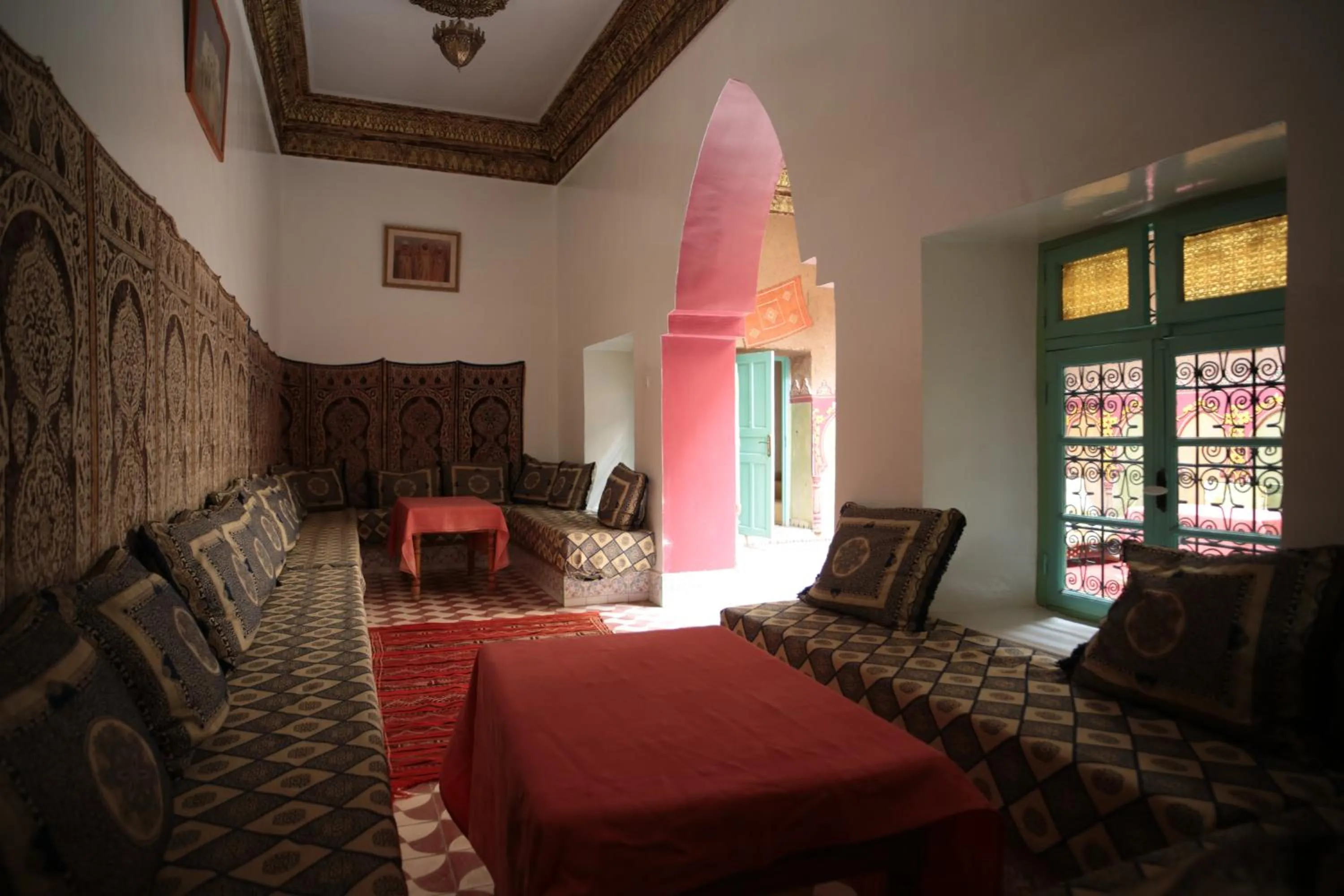 Bed in Fibule Du Draa Kasbah D'hôtes