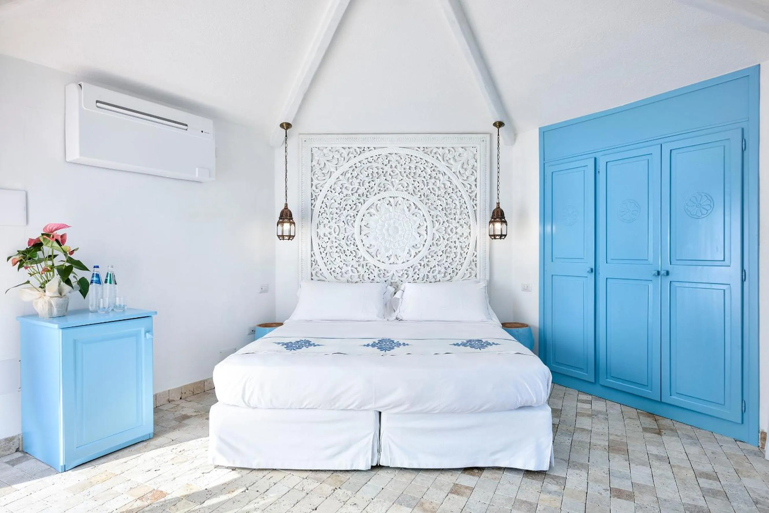 Bedroom, Bed in Arbatax Park Resort - Dune