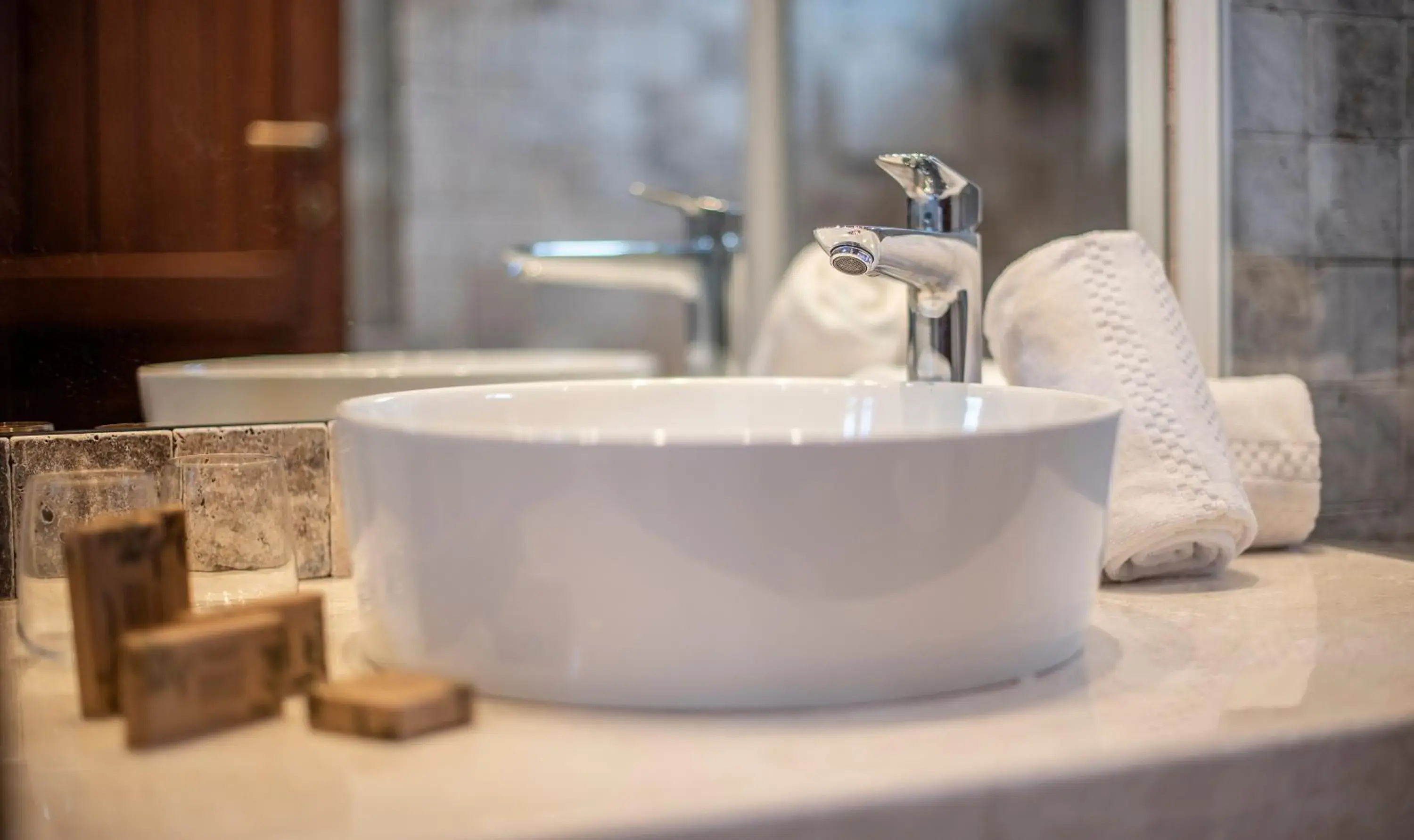 Bathroom in Arbatax Park Resort - Borgo Cala Moresca Bathroom in Arbatax Park Resort - Borgo Cala Moresca