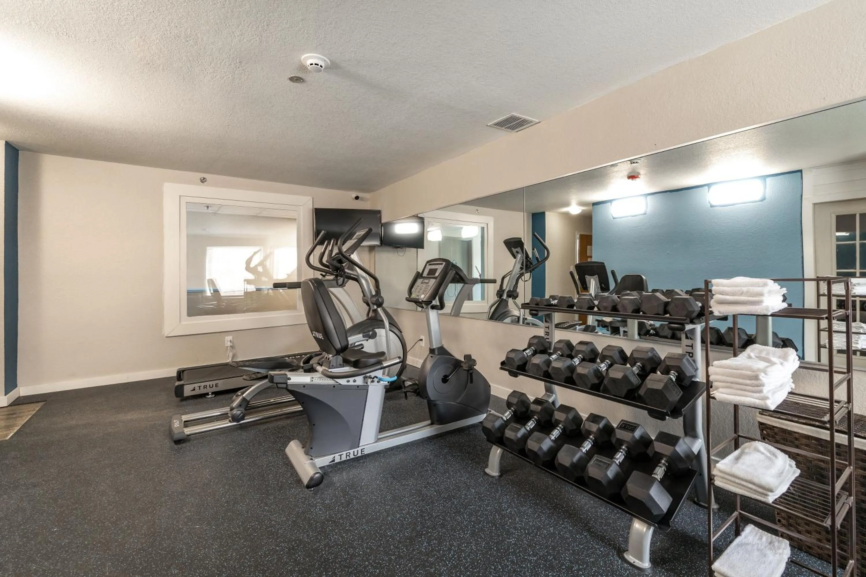 Fitness centre/facilities in The Branson Waterpark Hotel