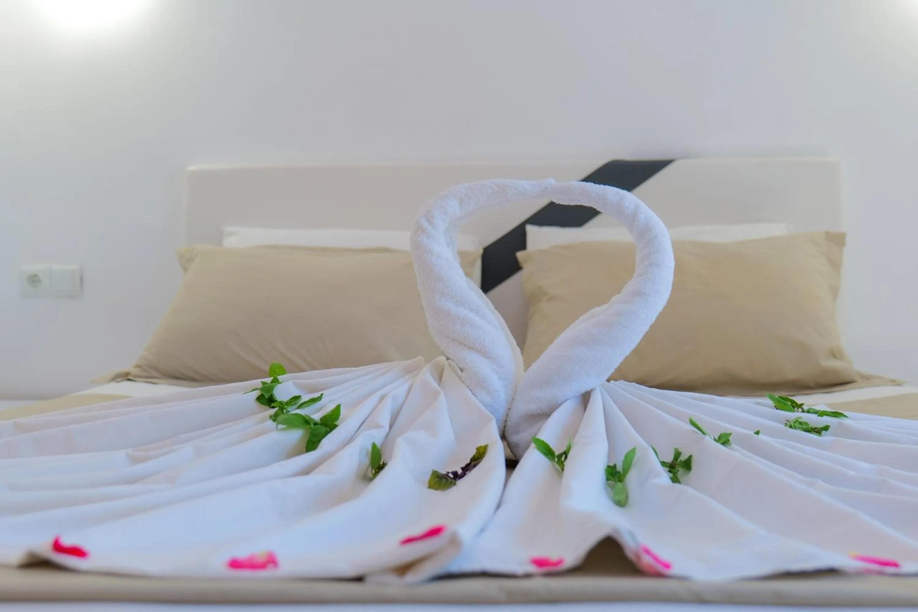 Bedroom, Bed in Hotel Chris