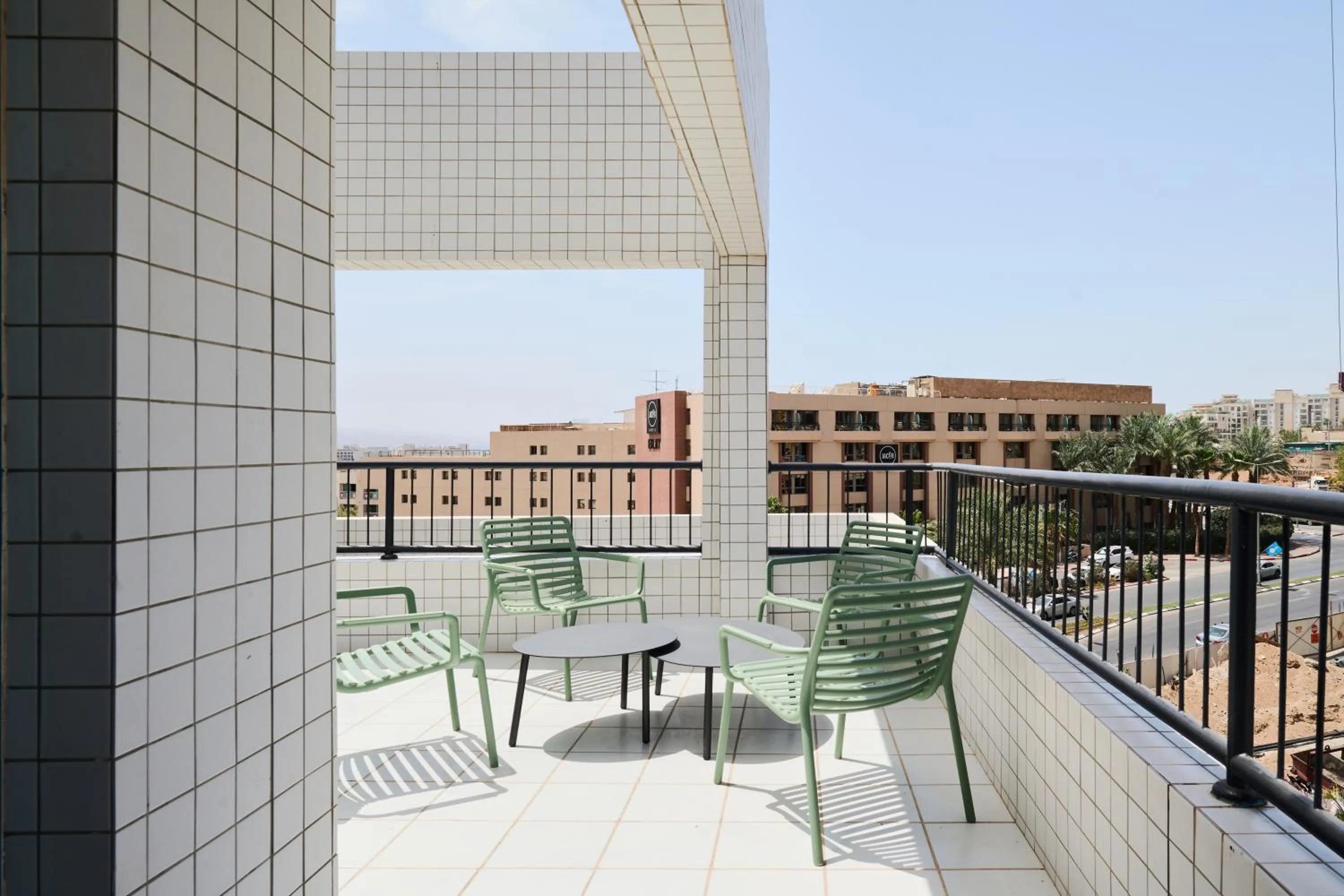 Balcony/Terrace in Neve Eilat Hotel By Atlas Hotels