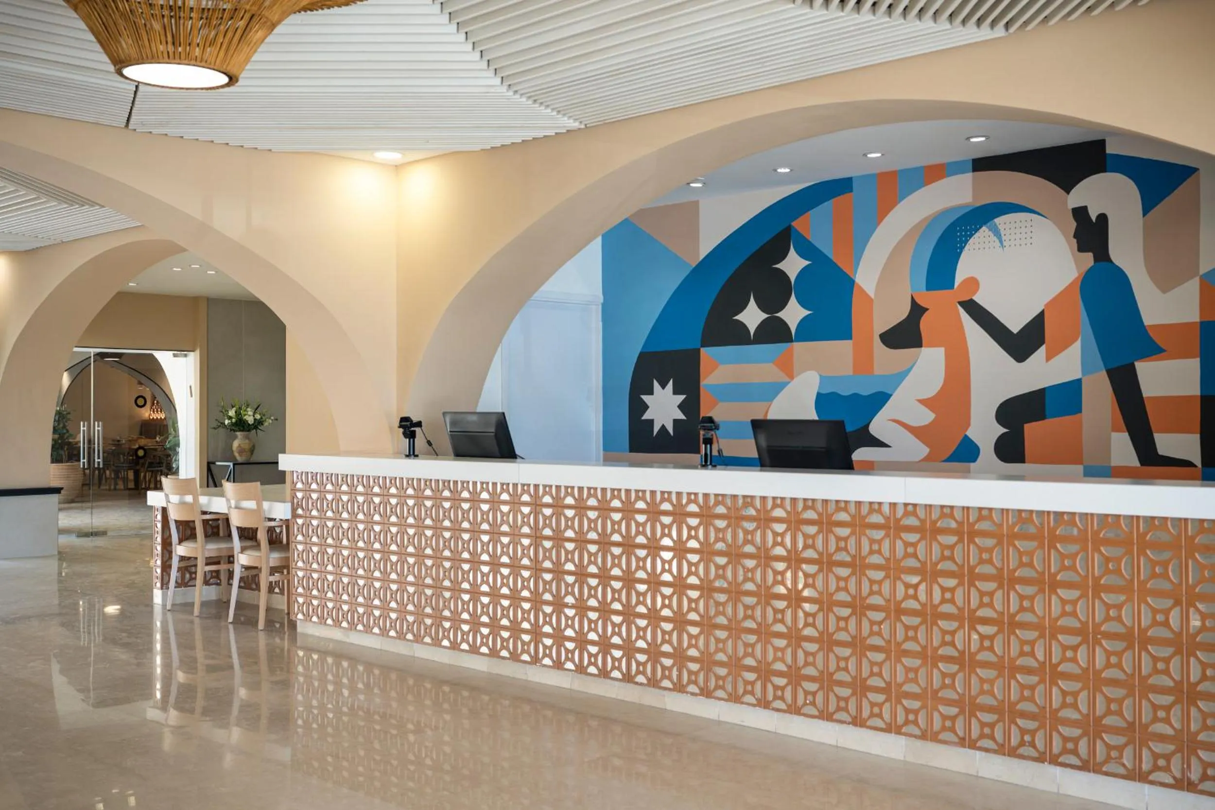Lobby or reception in Neve Eilat Hotel By Atlas Hotels