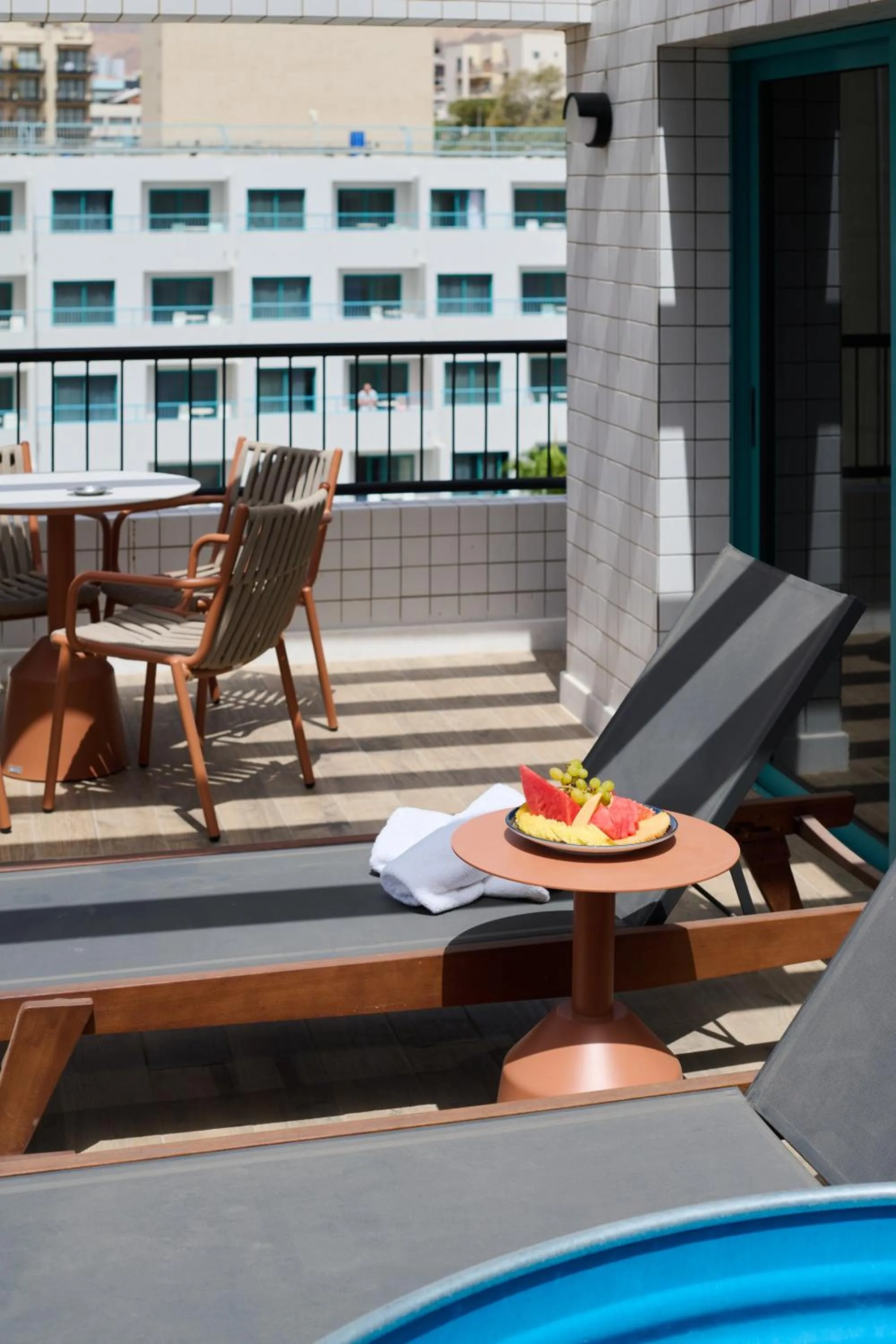 Balcony/Terrace in Neve Eilat Hotel By Atlas Hotels