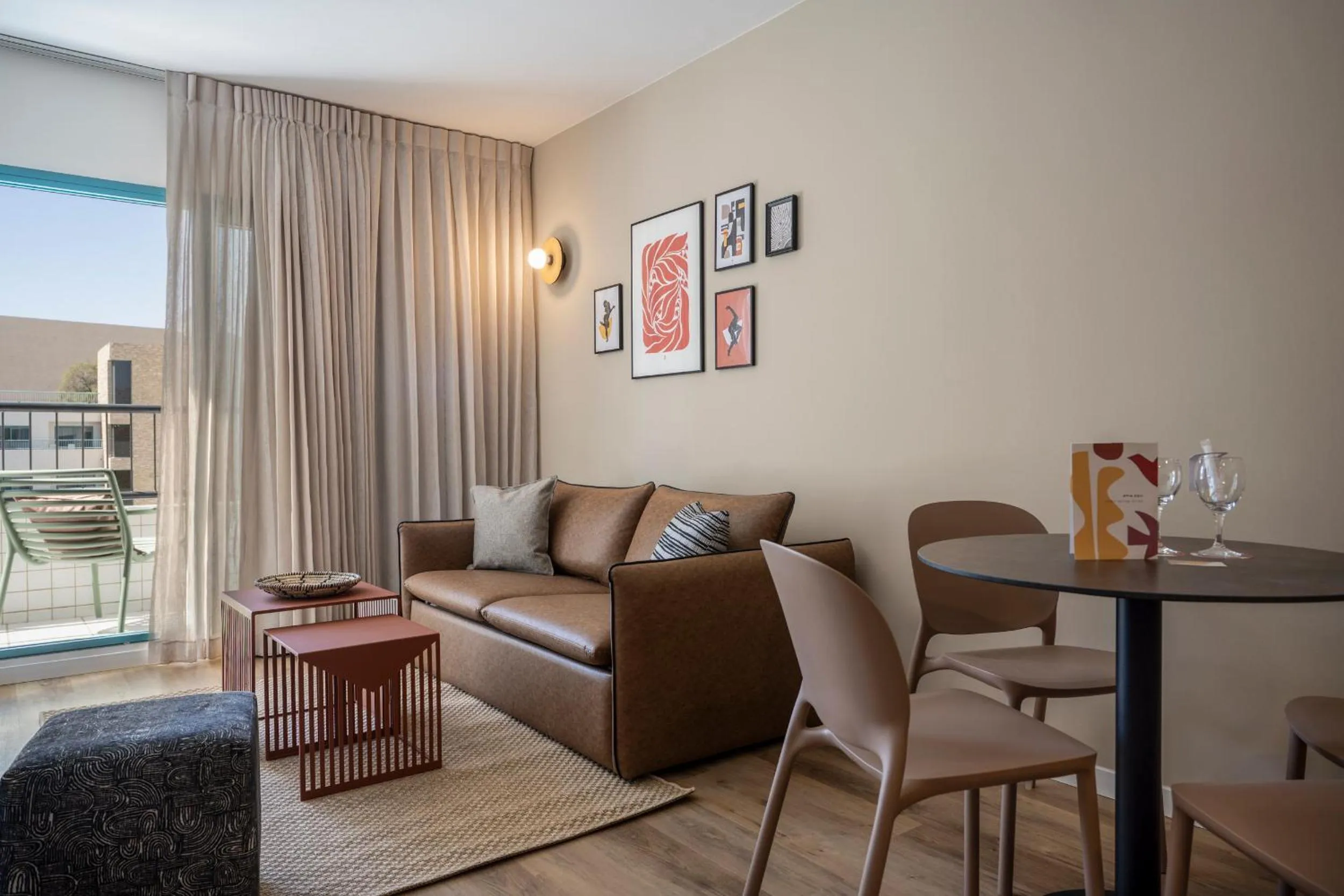 Living room in Neve Eilat Hotel By Atlas Hotels