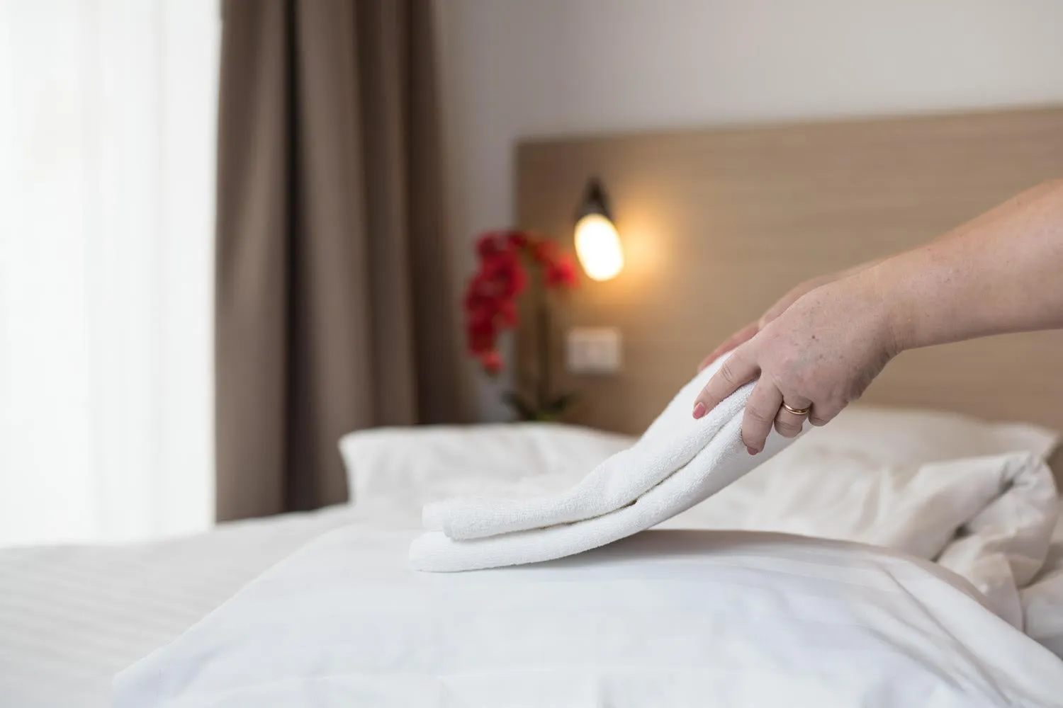 Toilet, Bed in Residence iL Lago