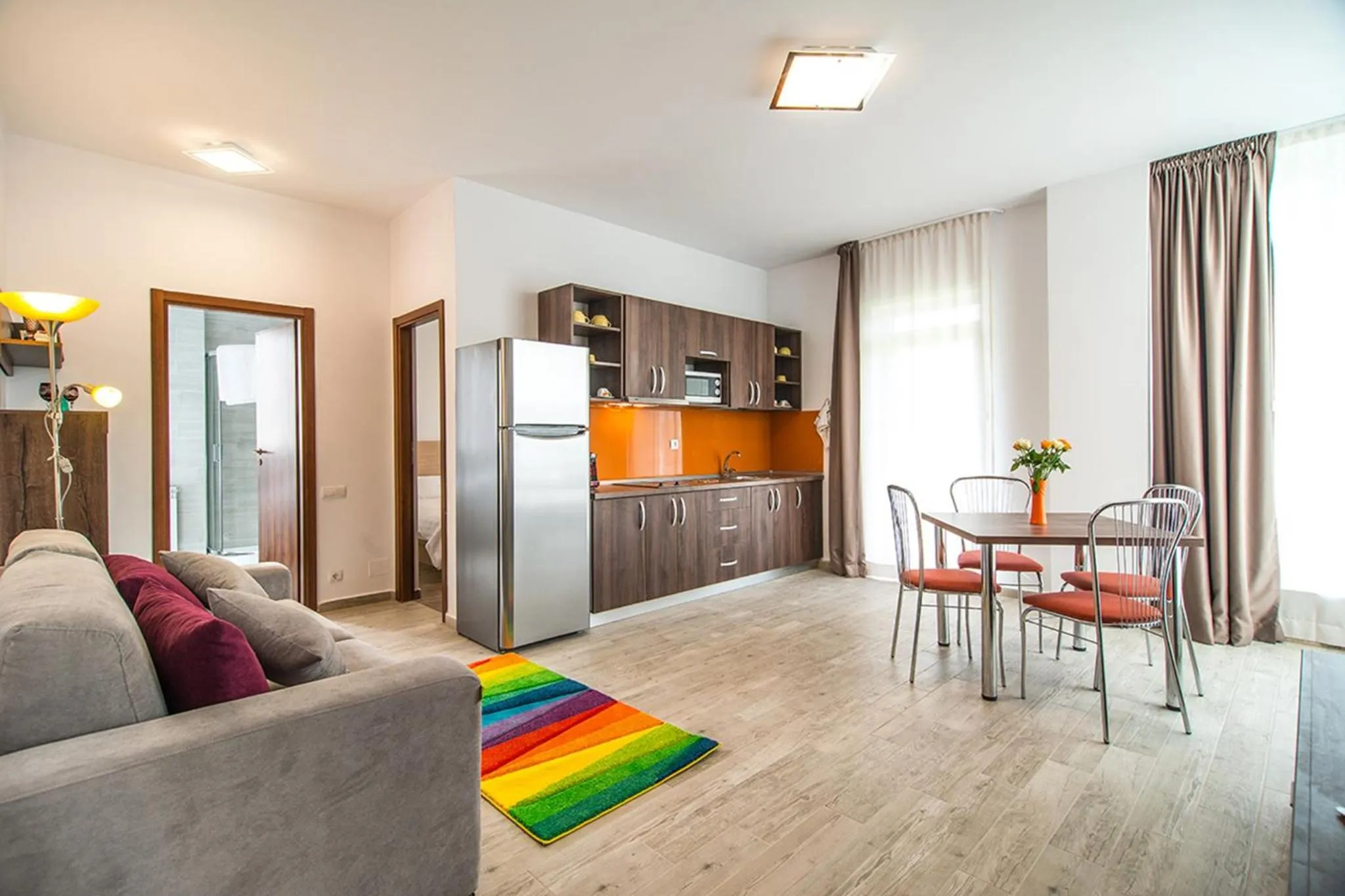 Kitchen or kitchenette in Residence iL Lago