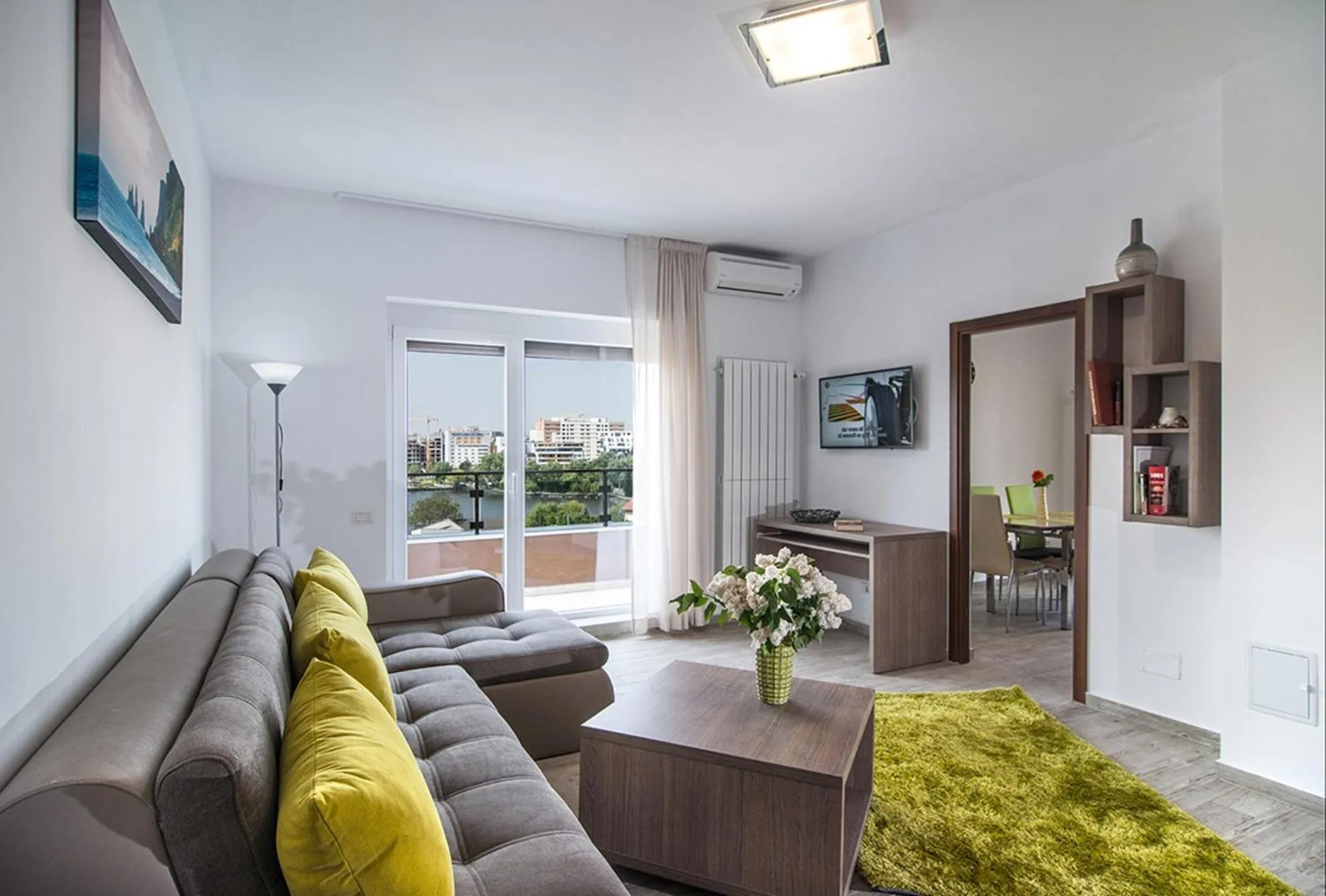 Living room in Residence iL Lago