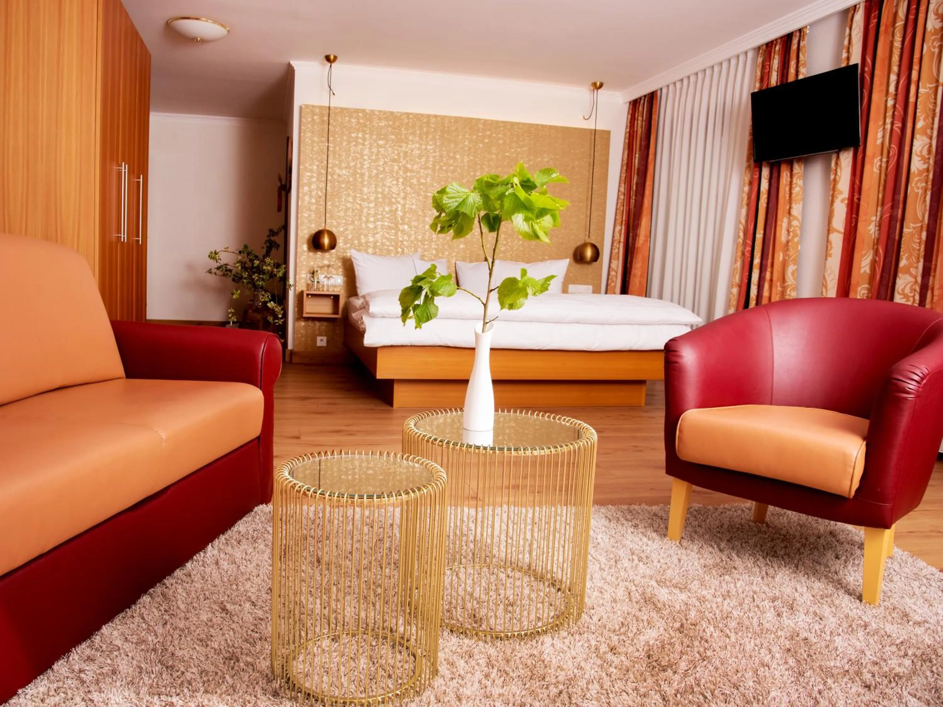 Seating area in ANETSEDER Landhotel, Lofts & Golf