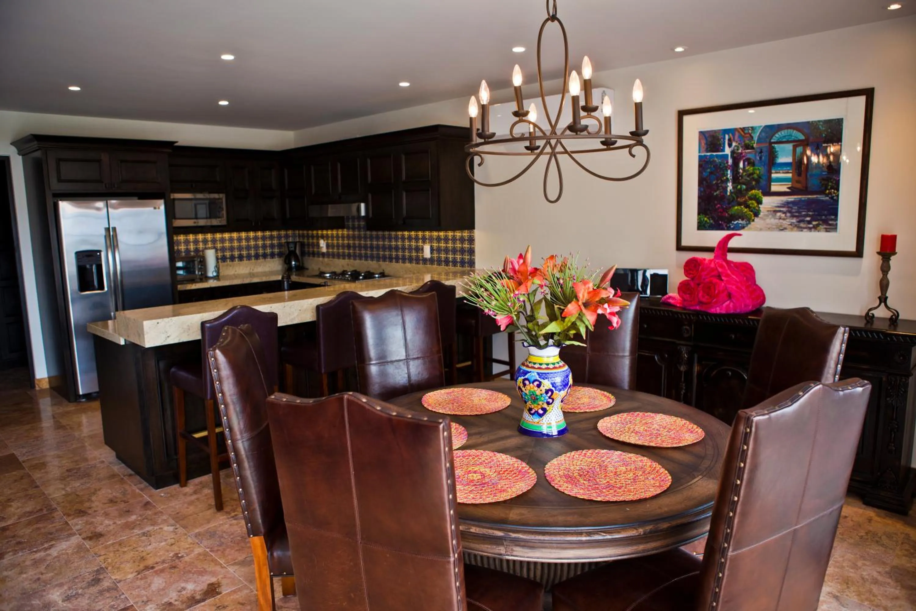 Kitchen or kitchenette in Quivira Los Cabos Condos and Homes -Vacation Rentals