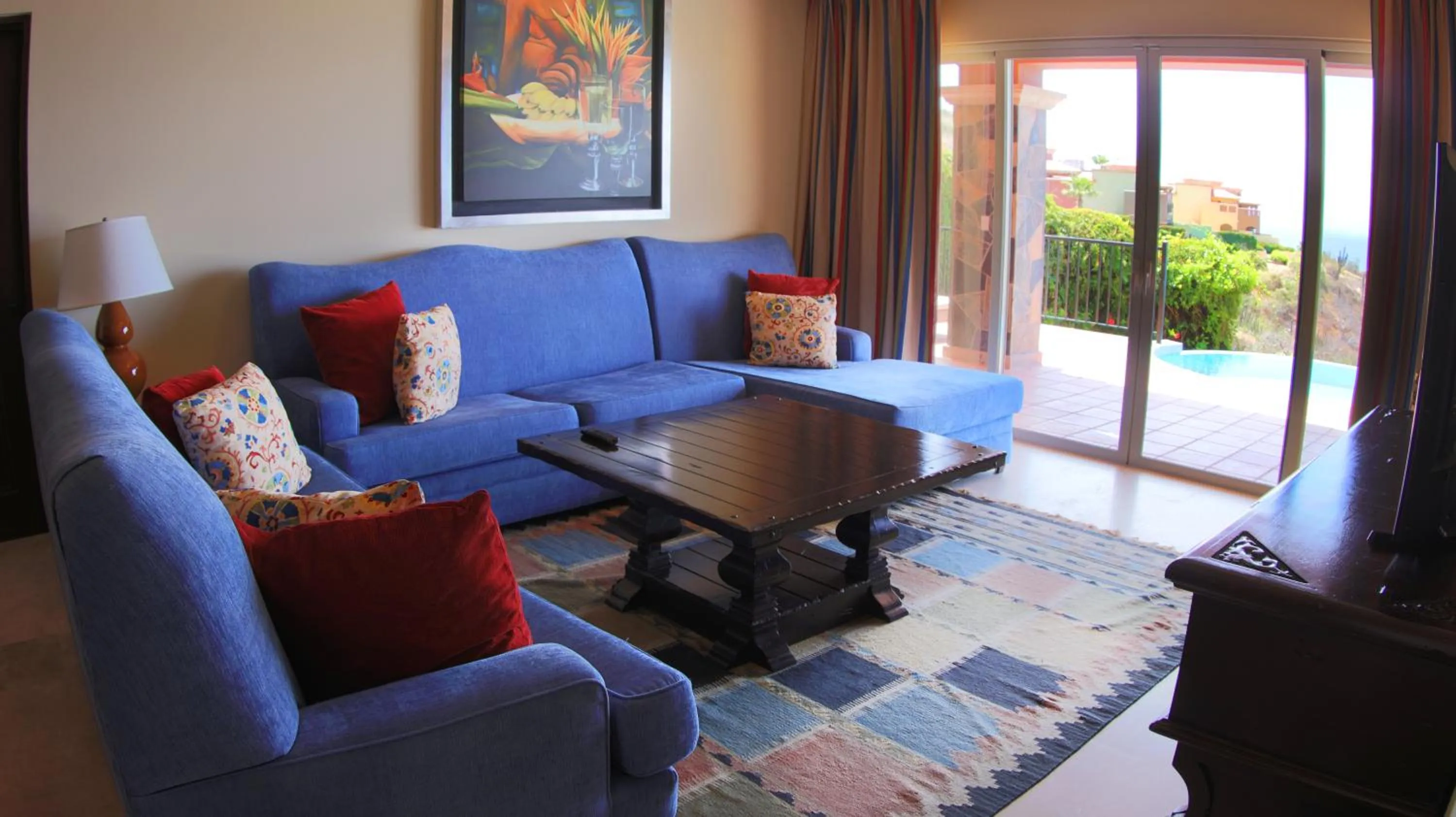 Living room in Quivira Los Cabos Condos and Homes -Vacation Rentals