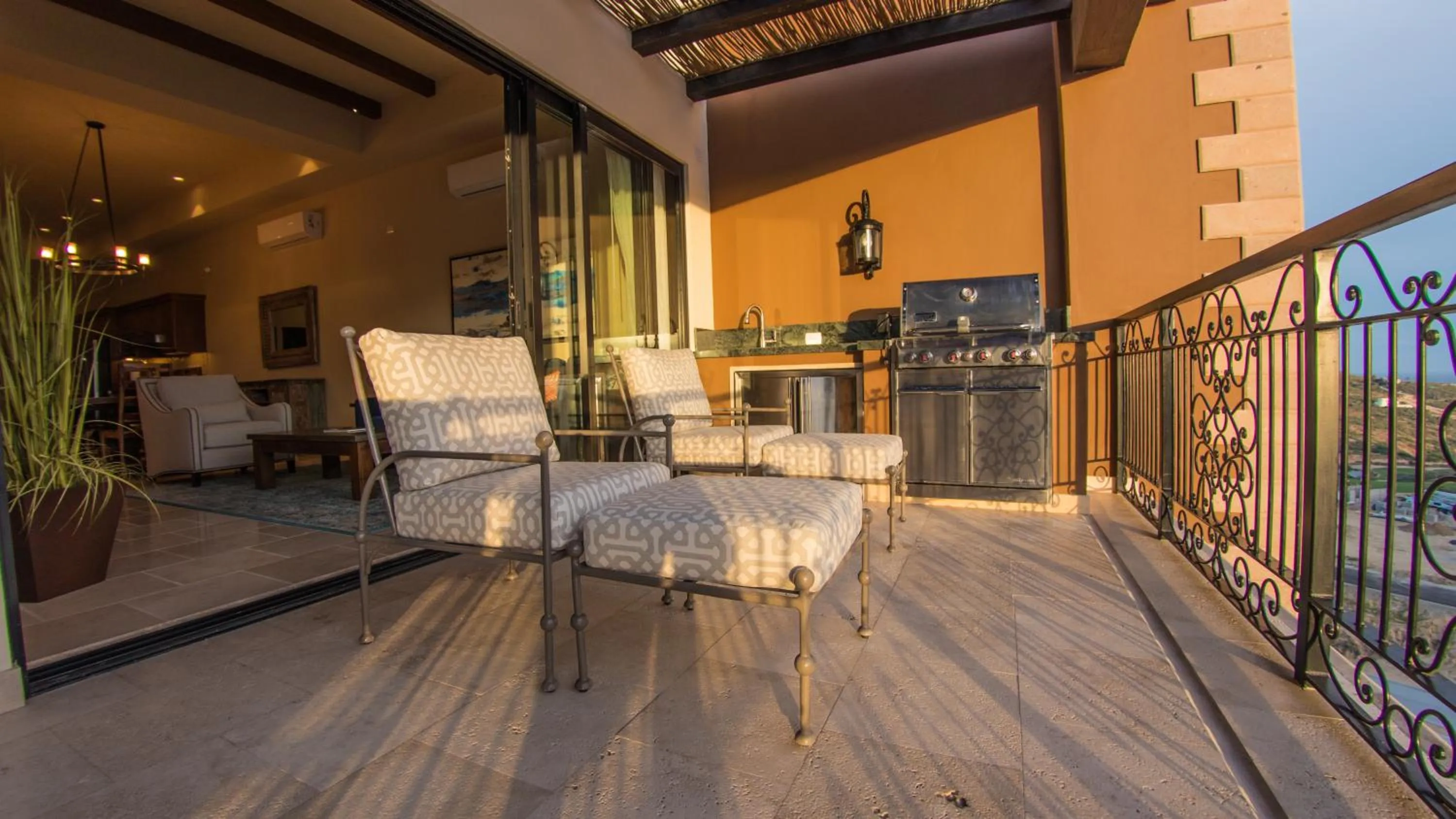 Patio in Quivira Los Cabos Condos and Homes -Vacation Rentals