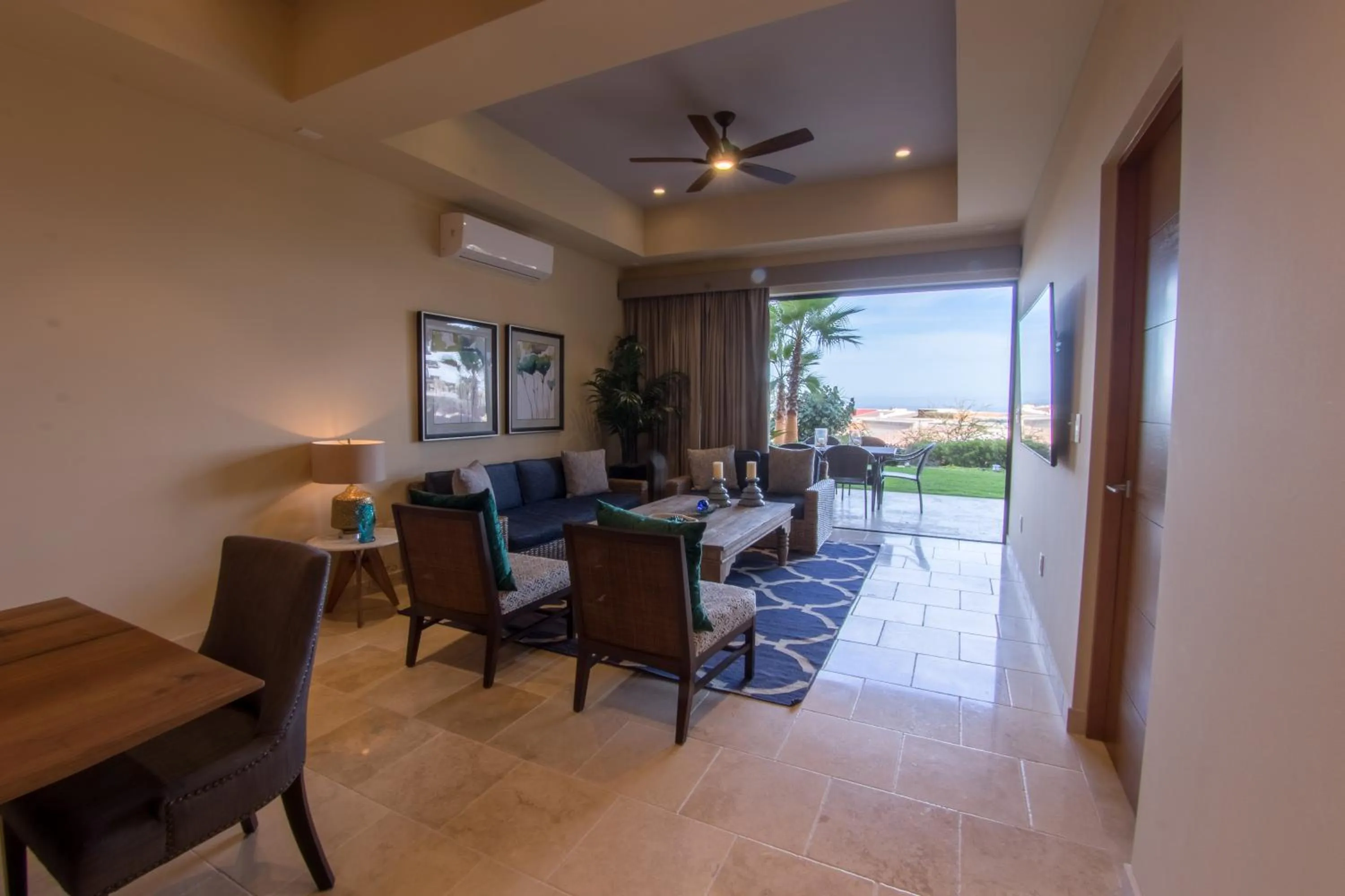 Living room in Quivira Los Cabos Condos and Homes -Vacation Rentals