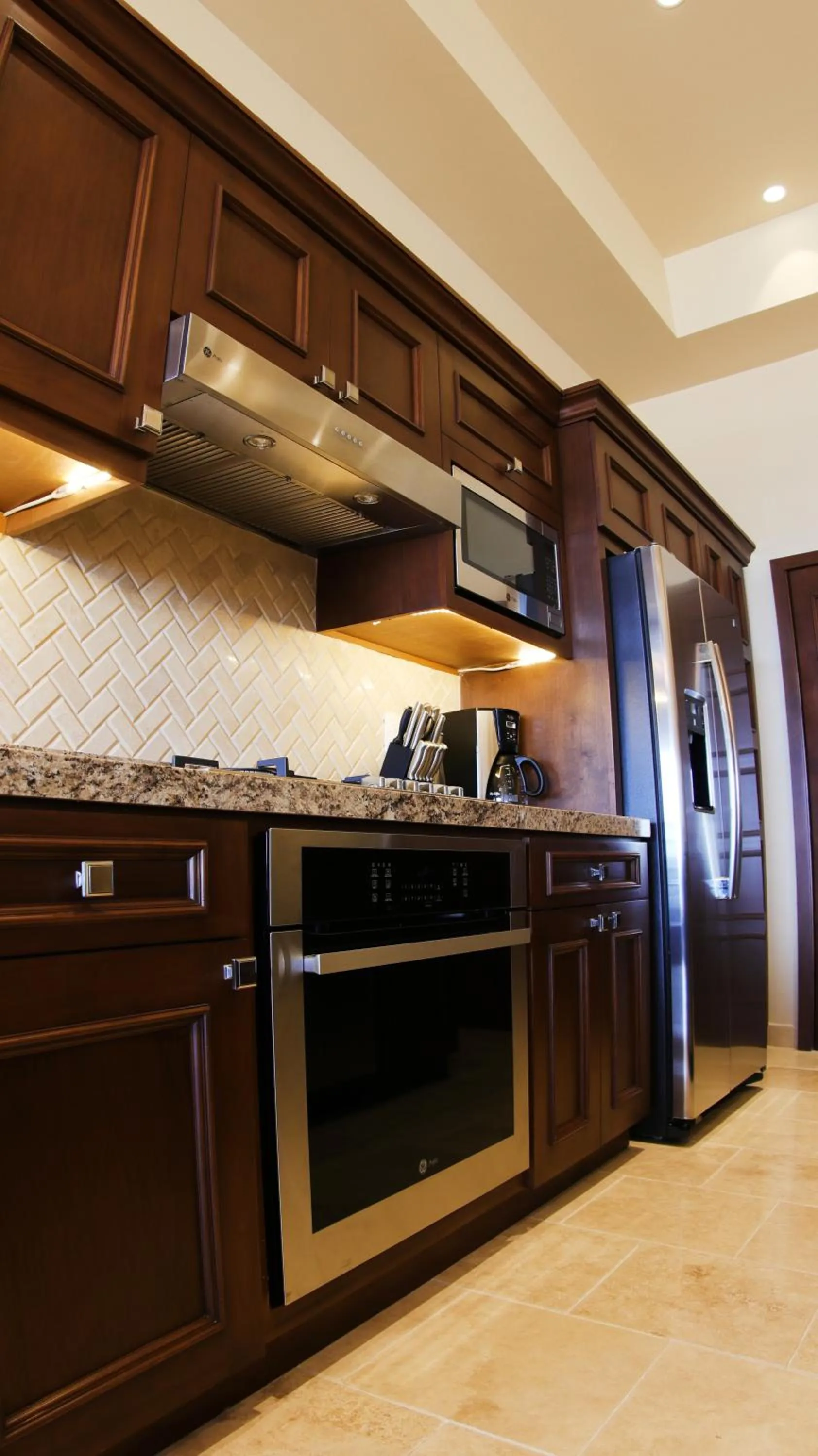 Kitchen or kitchenette in Quivira Los Cabos Condos and Homes -Vacation Rentals