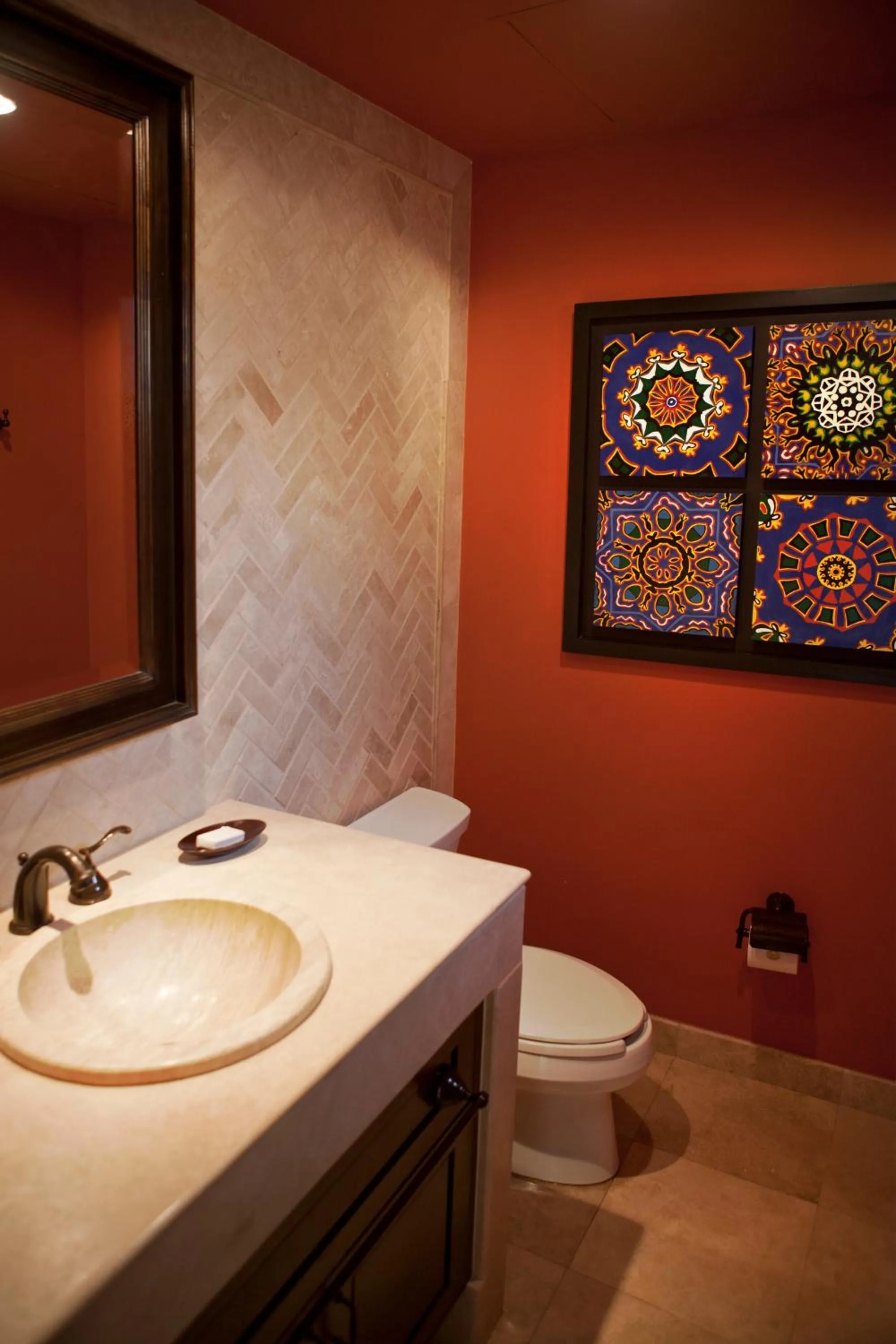 Toilet in Quivira Los Cabos Condos and Homes -Vacation Rentals