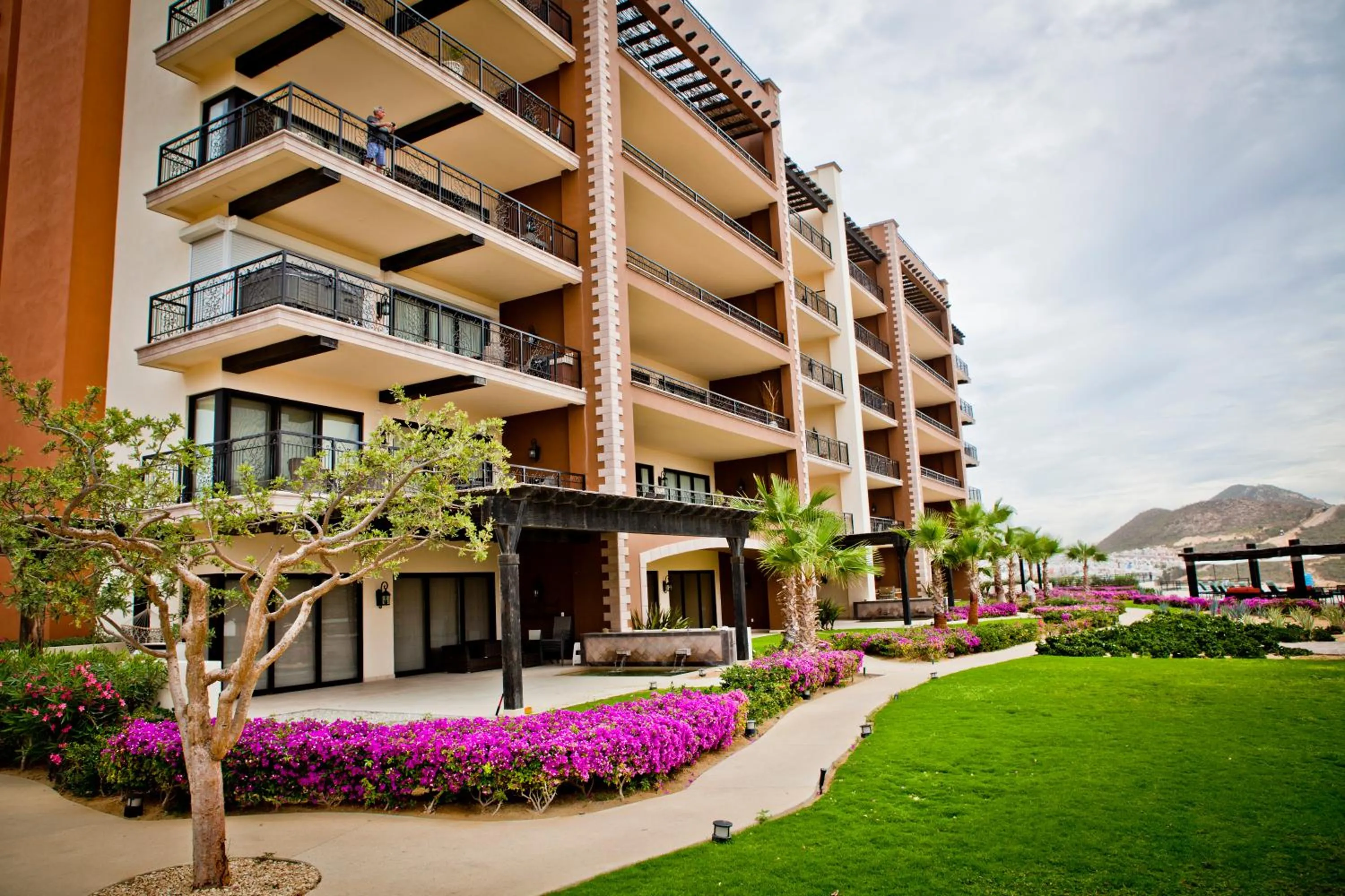 Garden view in Quivira Los Cabos Condos and Homes -Vacation Rentals