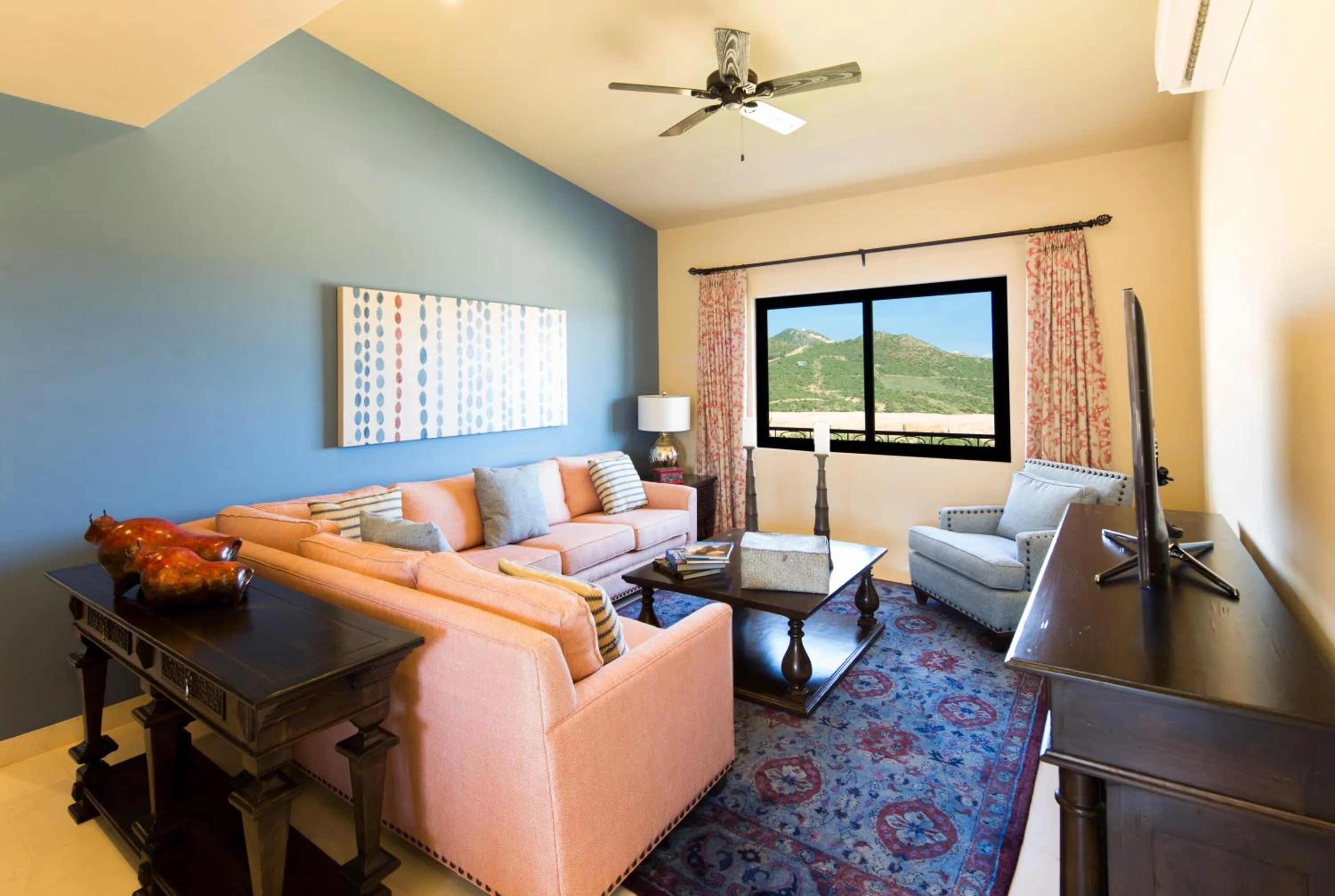 Living room in Quivira Los Cabos Condos and Homes -Vacation Rentals