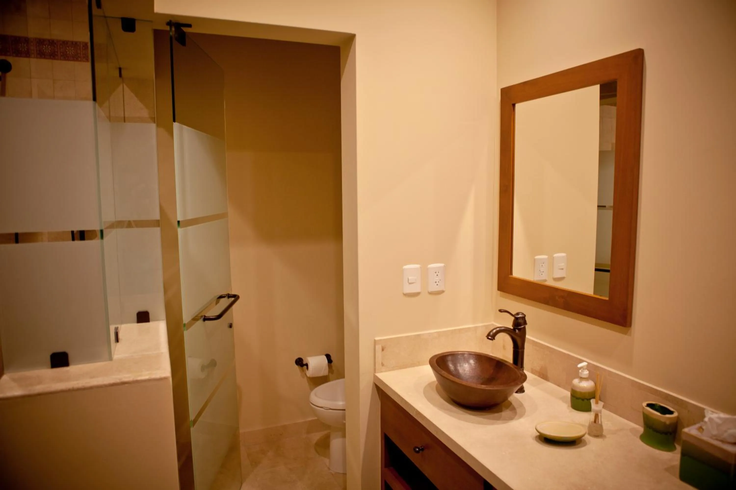Toilet in Quivira Los Cabos Condos and Homes -Vacation Rentals