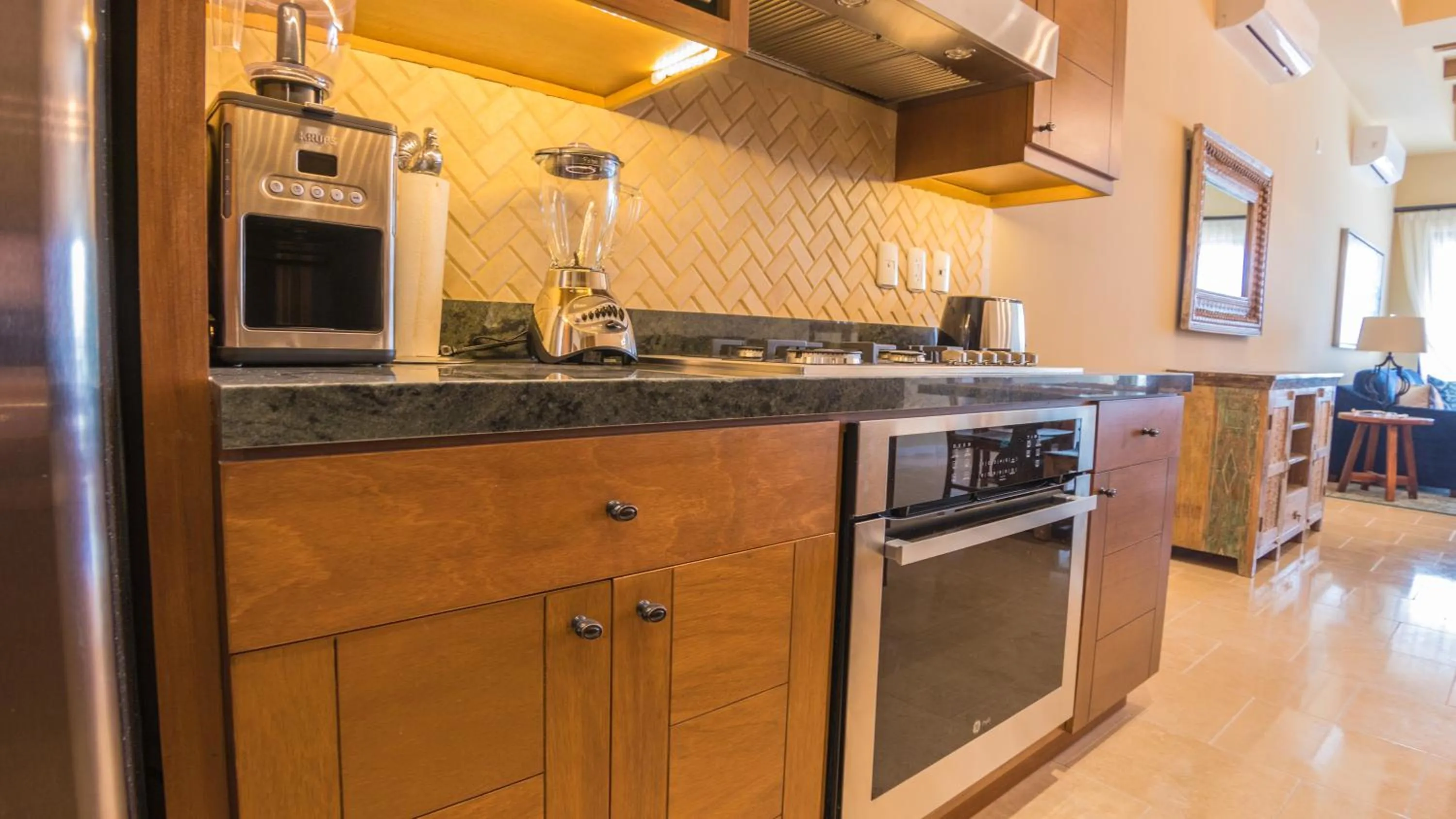 Kitchen or kitchenette in Quivira Los Cabos Condos and Homes -Vacation Rentals