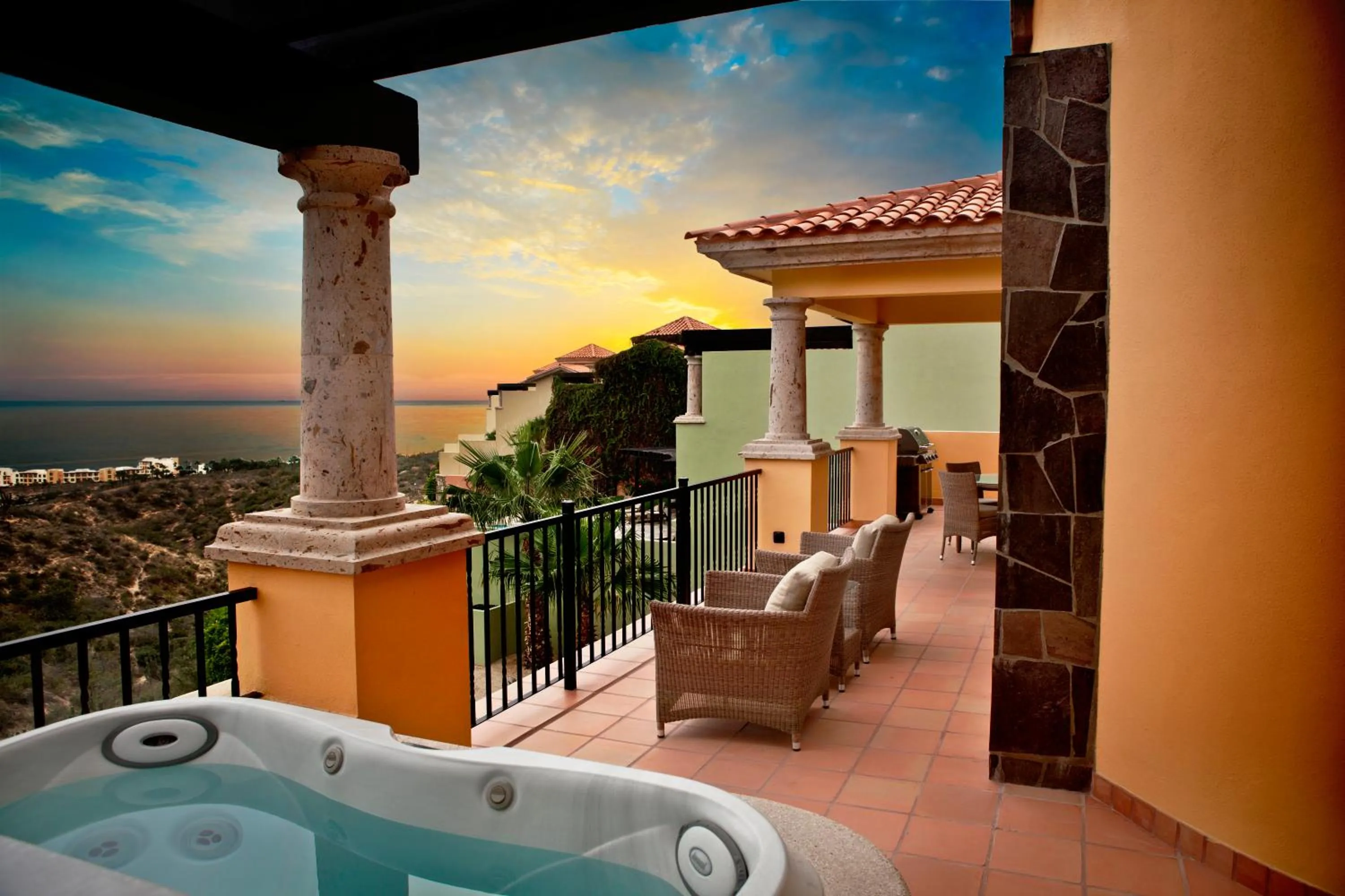 BBQ facilities in Quivira Los Cabos Condos and Homes -Vacation Rentals
